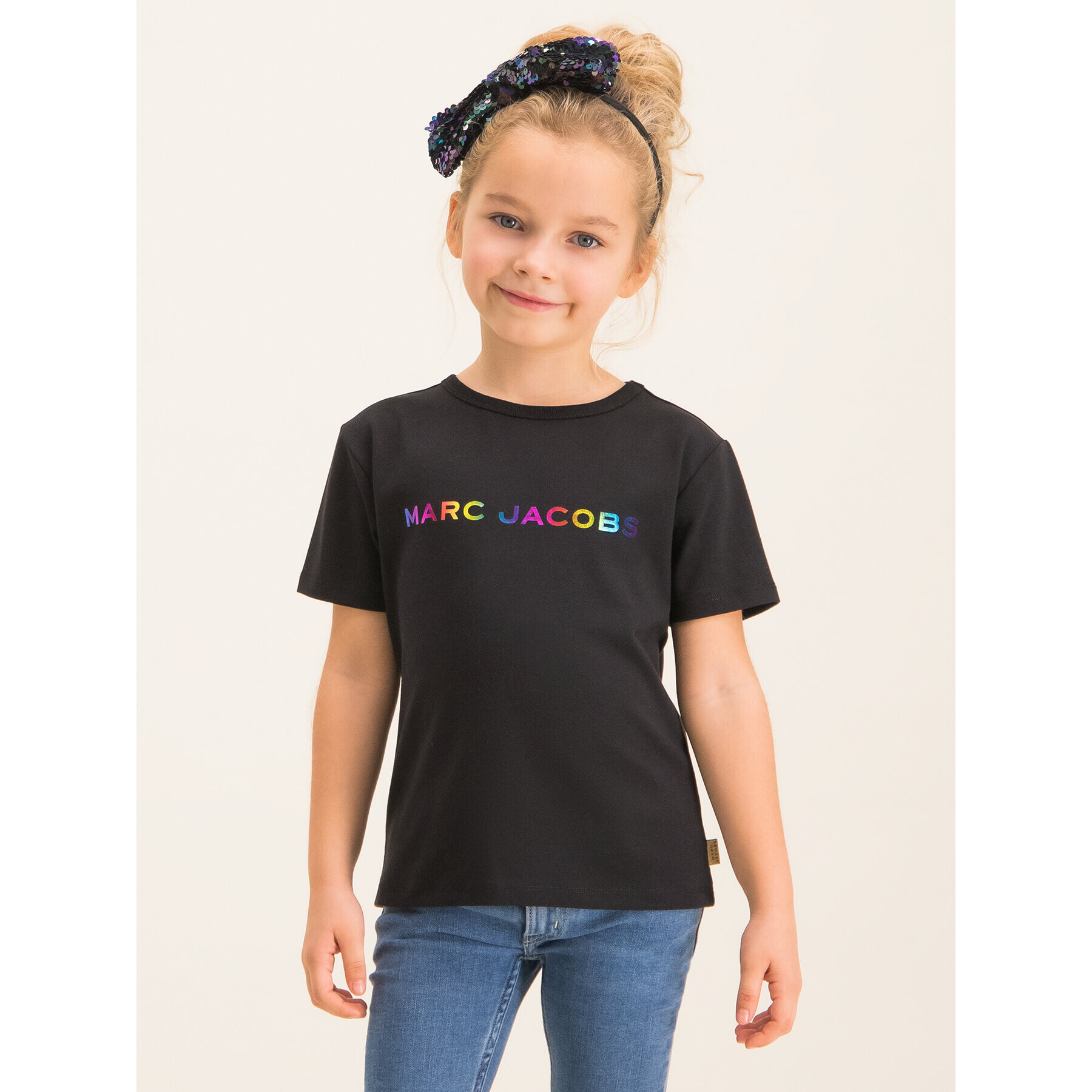 The Marc Jacobs Tricou W15473 S Negru Regular Fit - Pled.ro