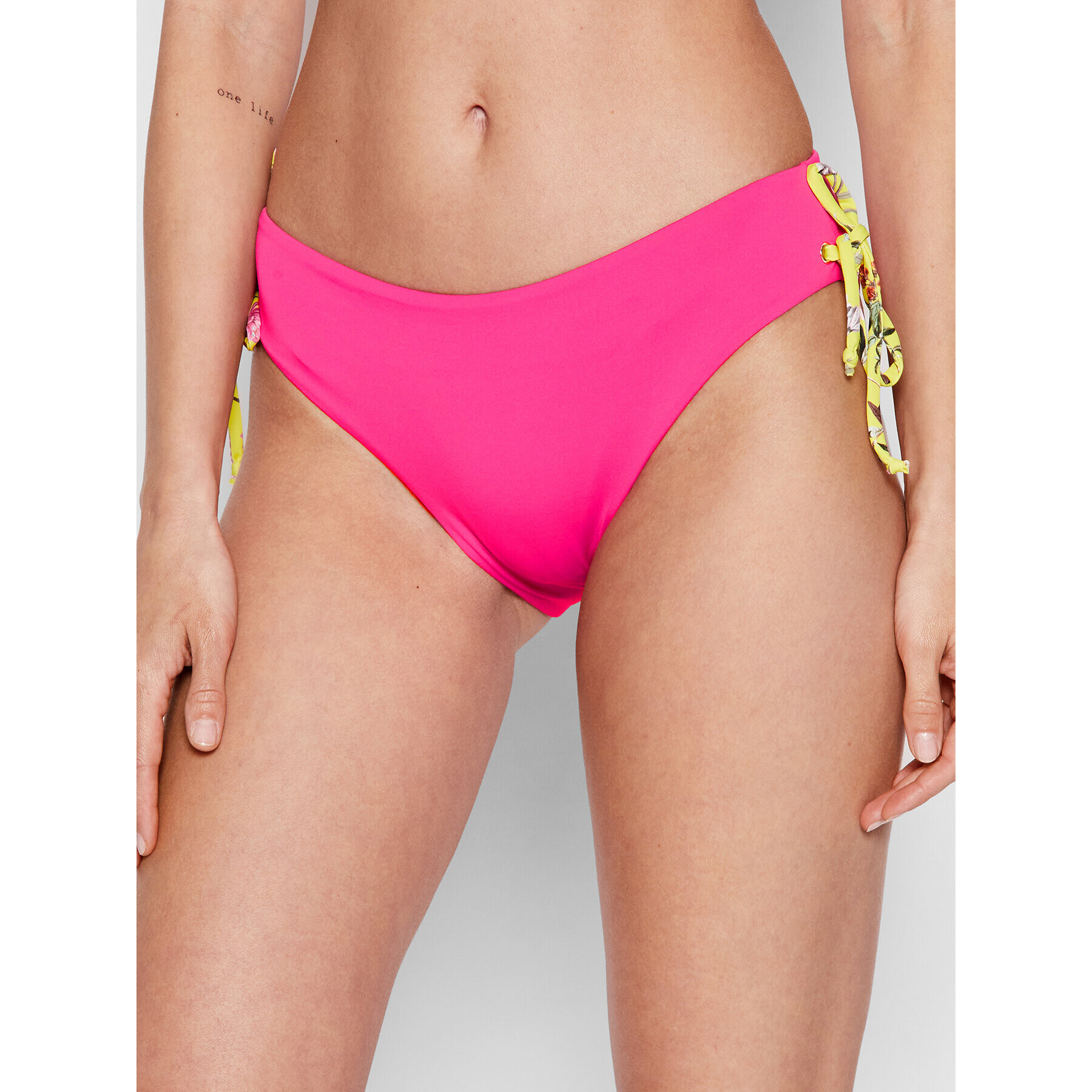 Liu Jo Beachwear Bikini partea de jos VA2060 J5885 Roz - Pled.ro