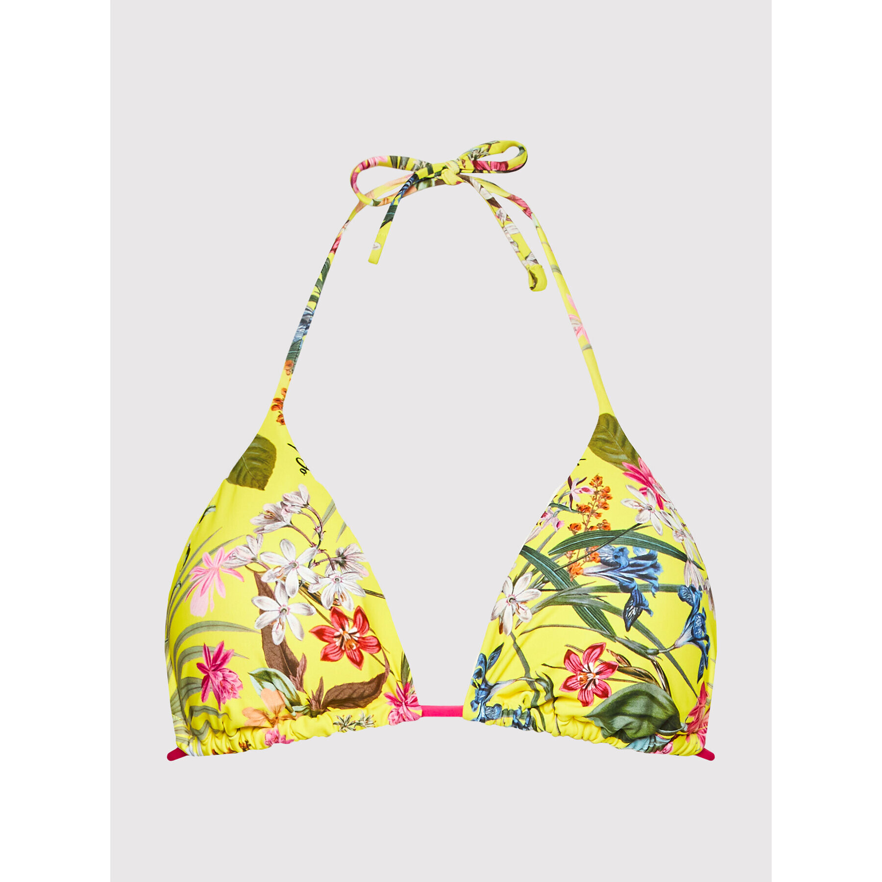 Liu Jo Beachwear Bikini partea de sus VA2051 J6448 Galben - Pled.ro