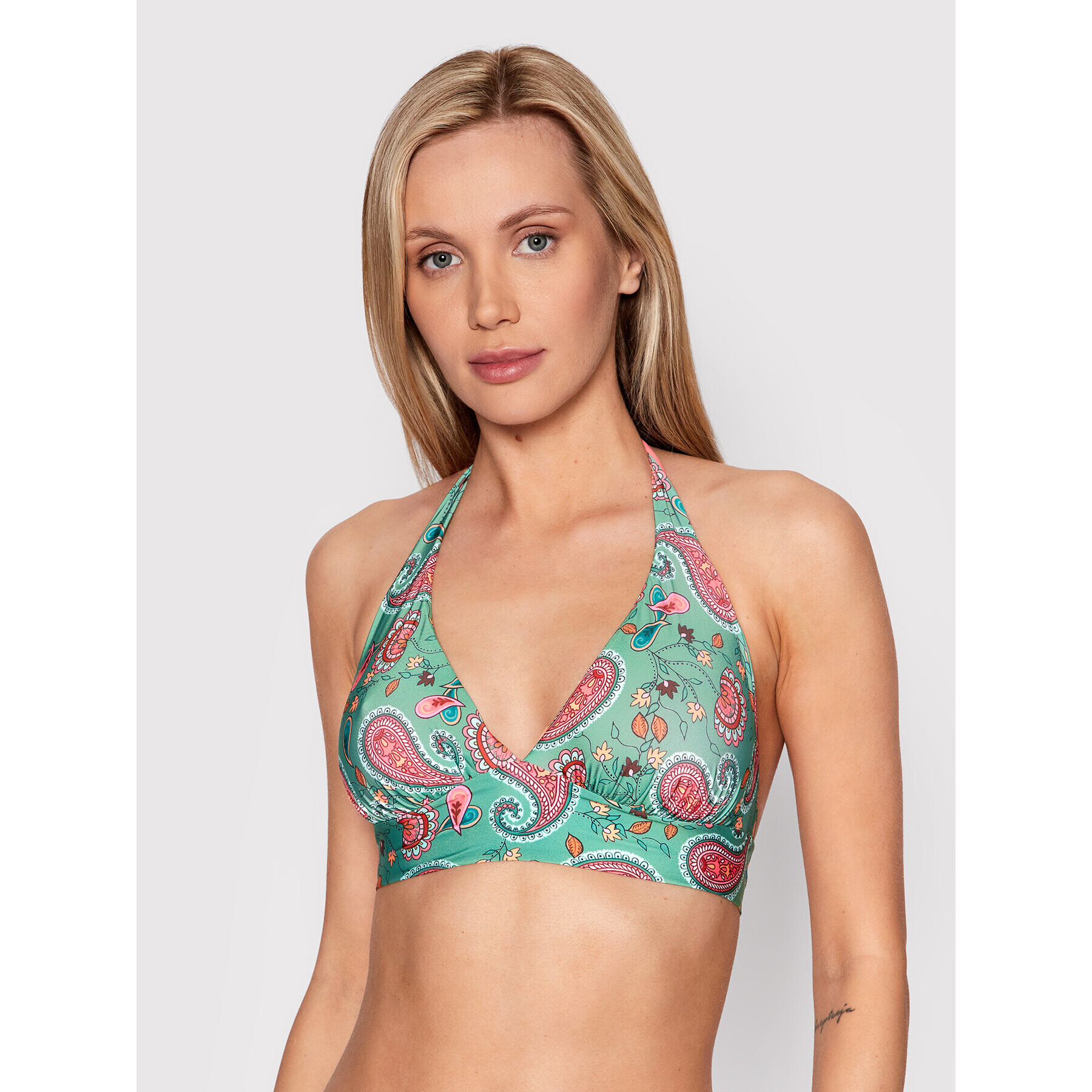 Liu Jo Beachwear Bikini partea de sus VA2089 J6364 Verde - Pled.ro