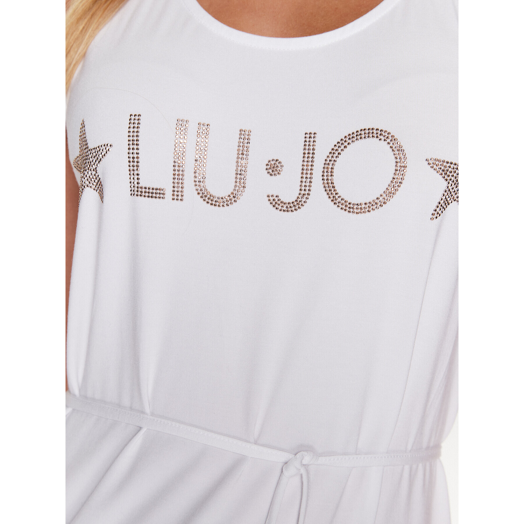 Liu Jo Beachwear Rochie de vară VA3026 J5360 Alb Regular Fit - Pled.ro