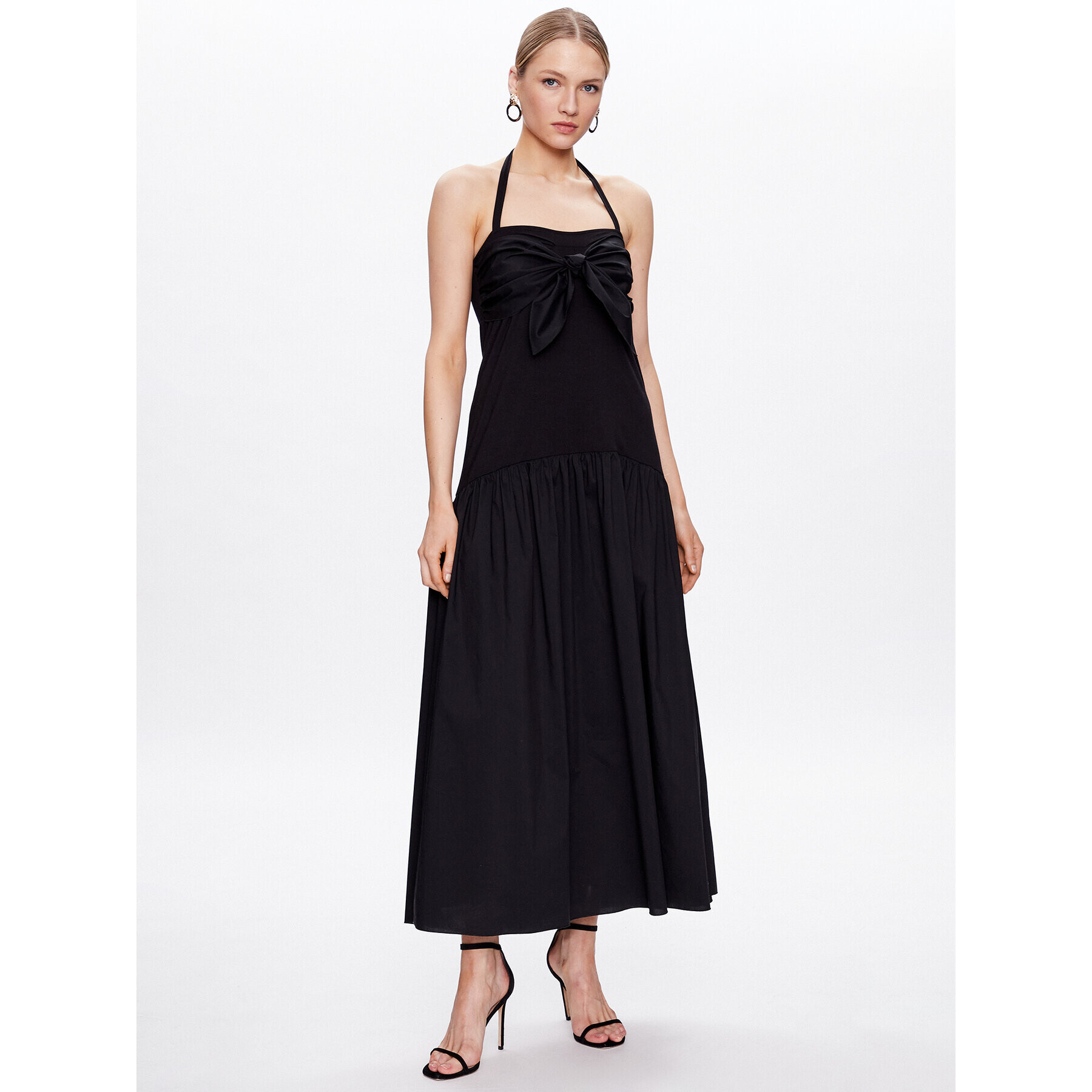 Liu Jo Beachwear Rochie de vară VA3098 J5360 Negru Regular Fit - Pled.ro