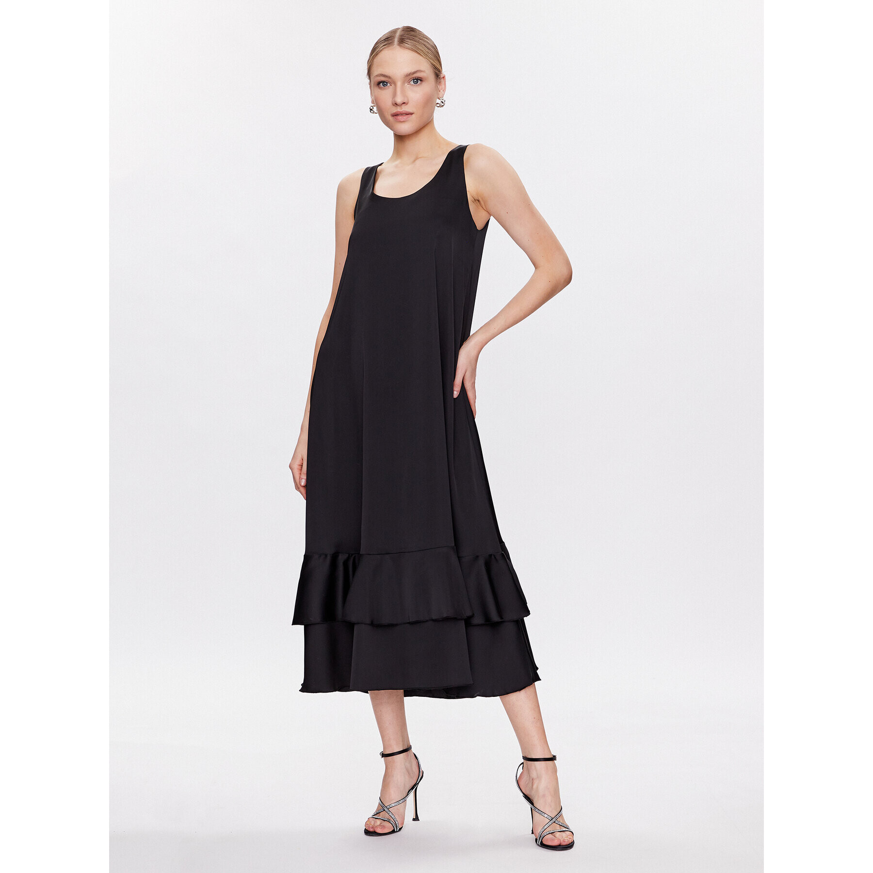 Liu Jo Beachwear Rochie de zi VA3102 T3416 Negru Regular Fit - Pled.ro