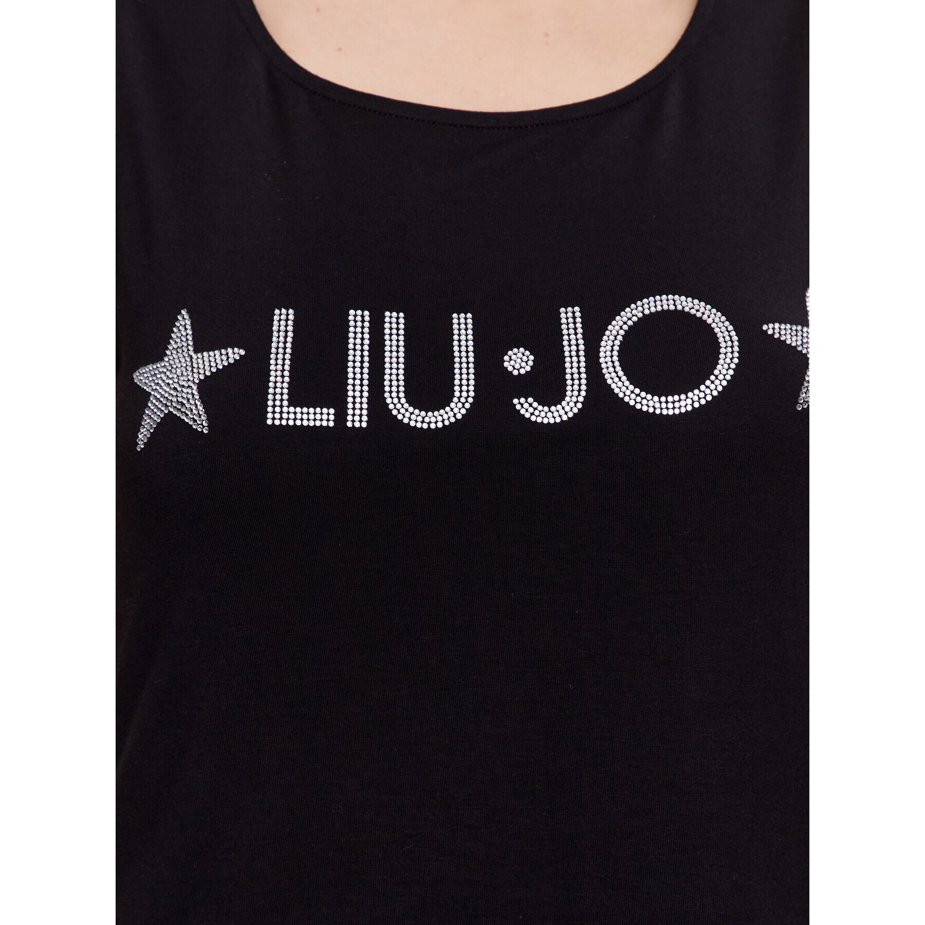 Liu Jo Beachwear Top VA3100 J5360 Negru Regular Fit - Pled.ro