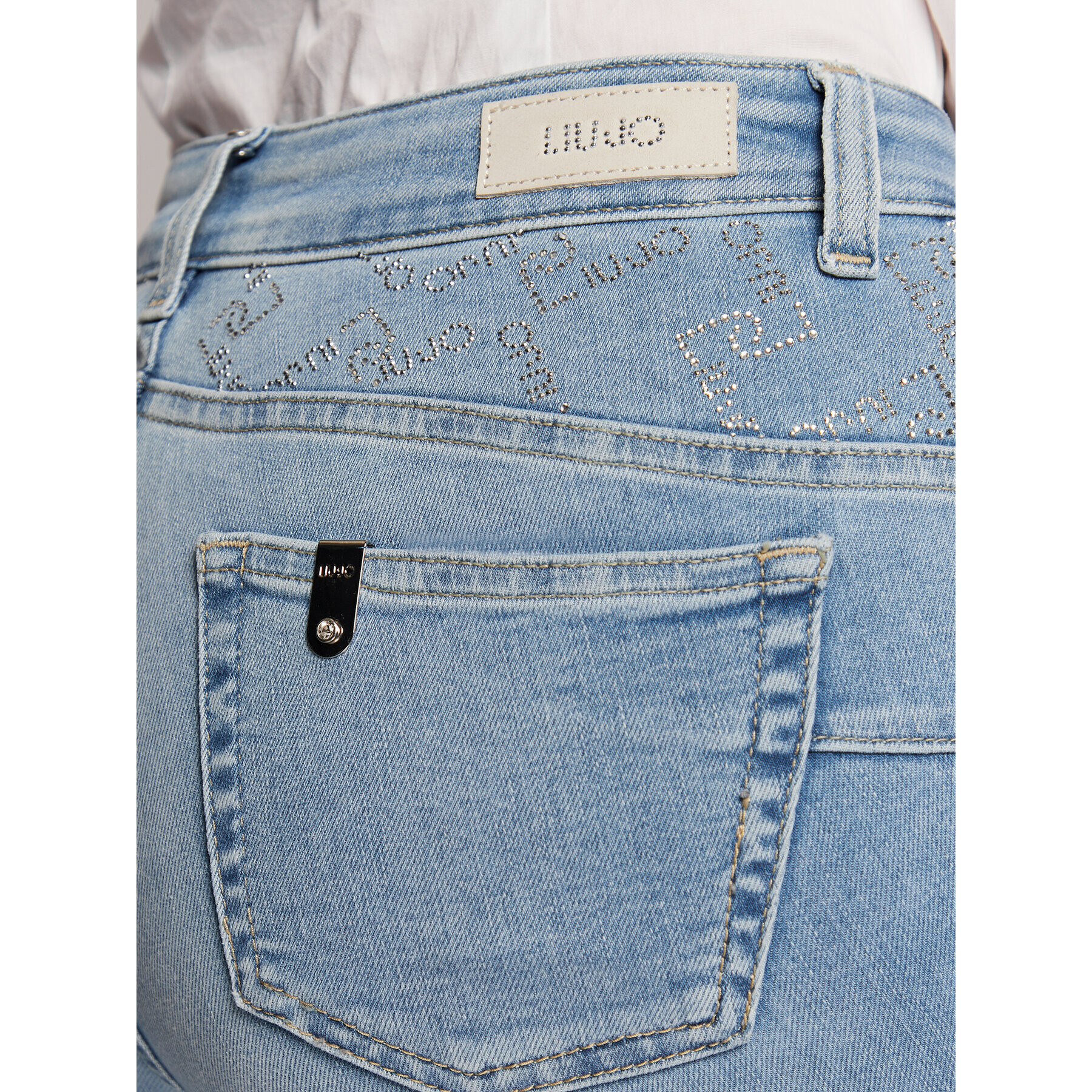 Liu Jo Blugi UA3035 D4615 Albastru Slim Fit - Pled.ro