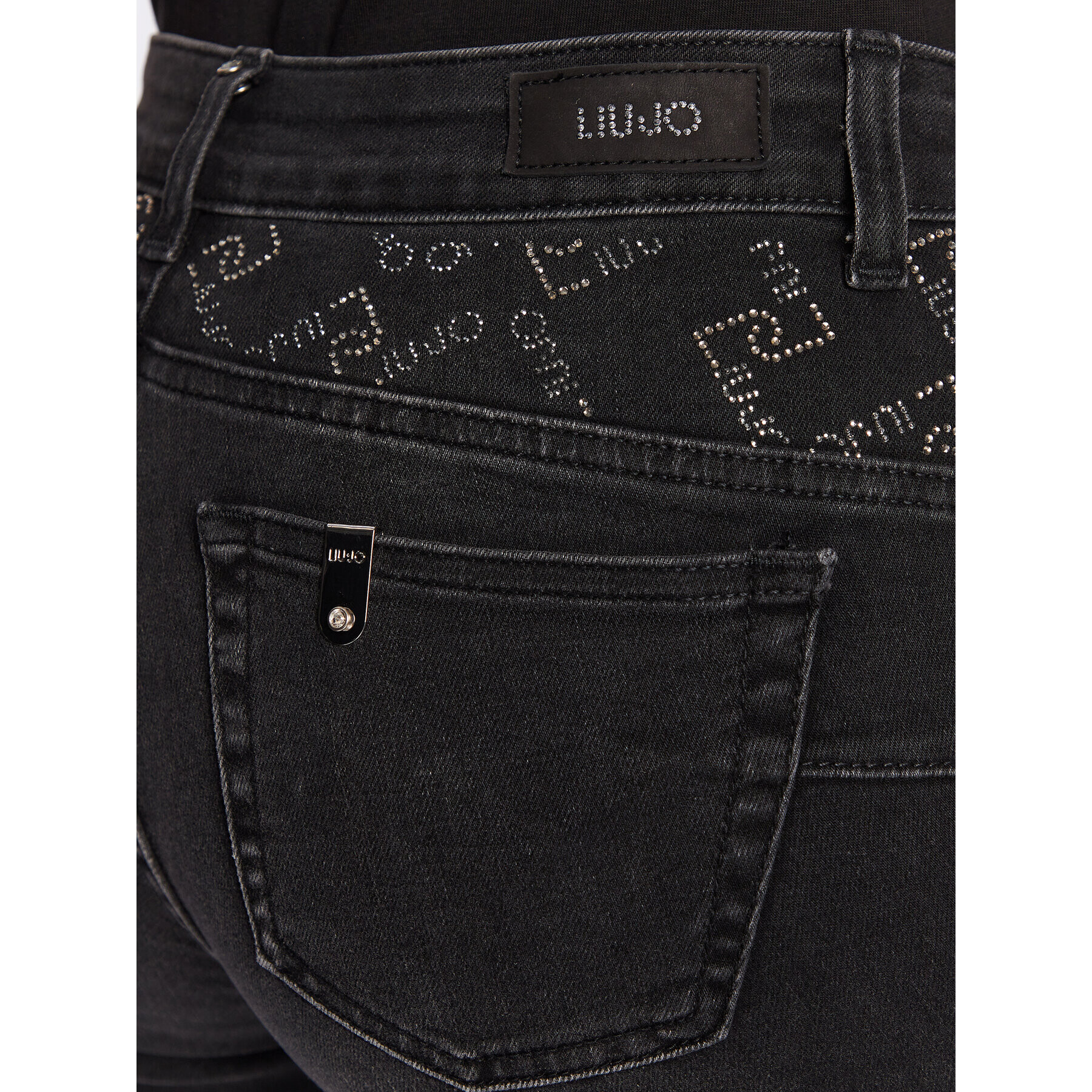 Liu Jo Blugi UA3035 D4615 Negru Slim Fit - Pled.ro