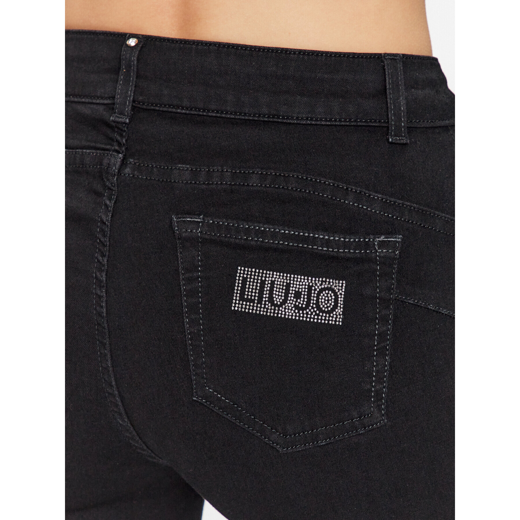 Liu Jo Blugi UF3013 D4614 Negru Slim Fit - Pled.ro