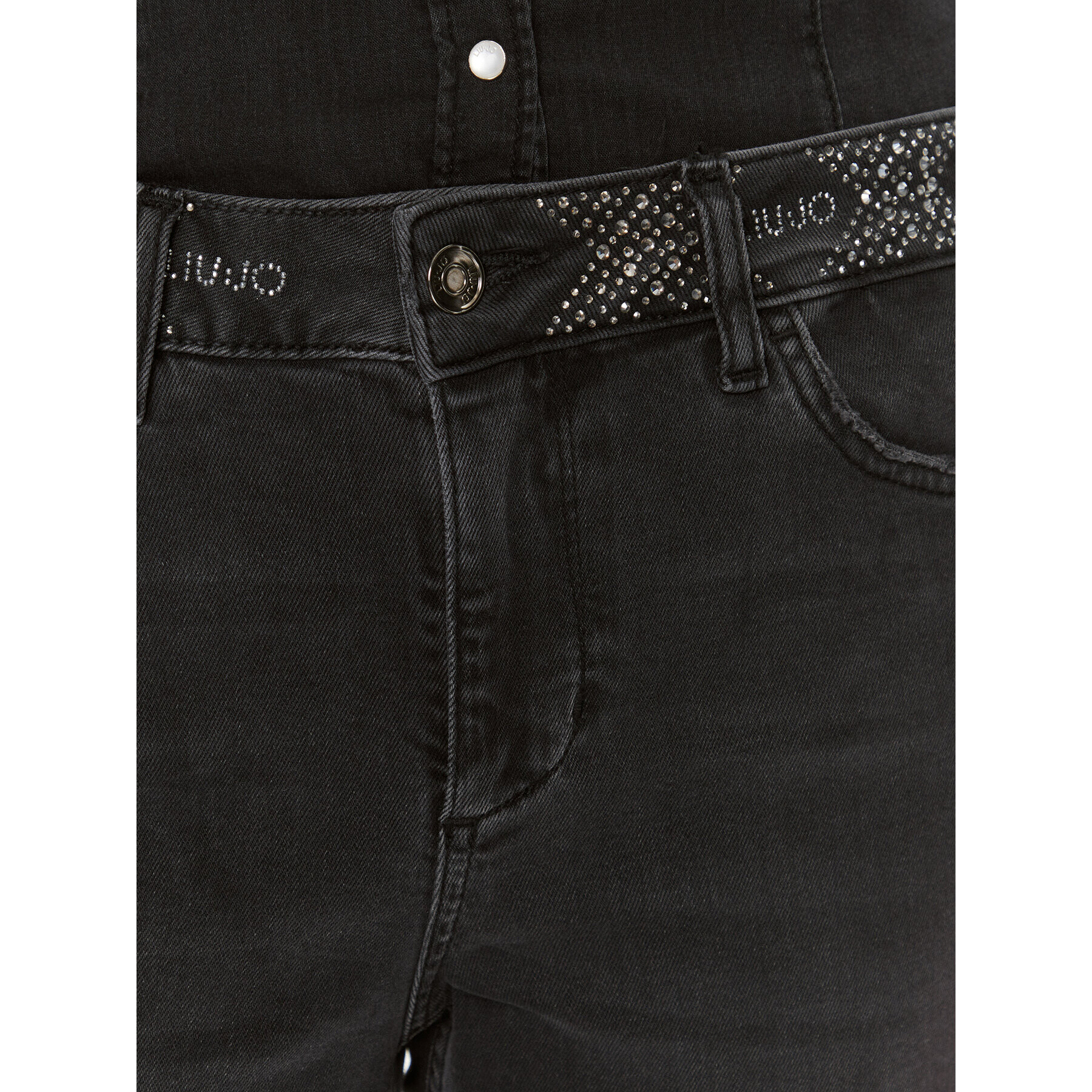 Liu Jo Blugi UF3016 D4391 Gri Slim Fit - Pled.ro