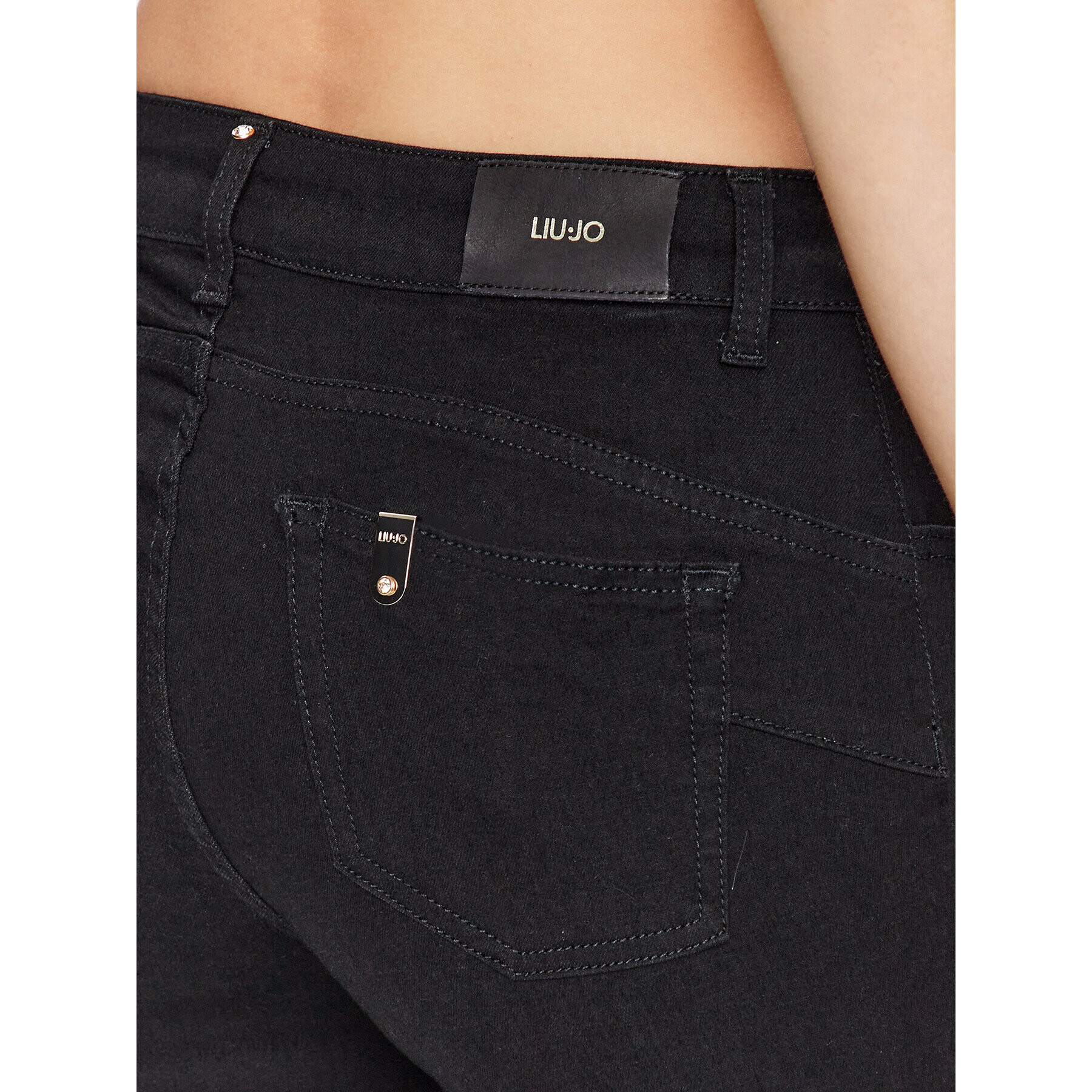 Liu Jo Blugi UF3055 D4614 Negru Slim Fit - Pled.ro