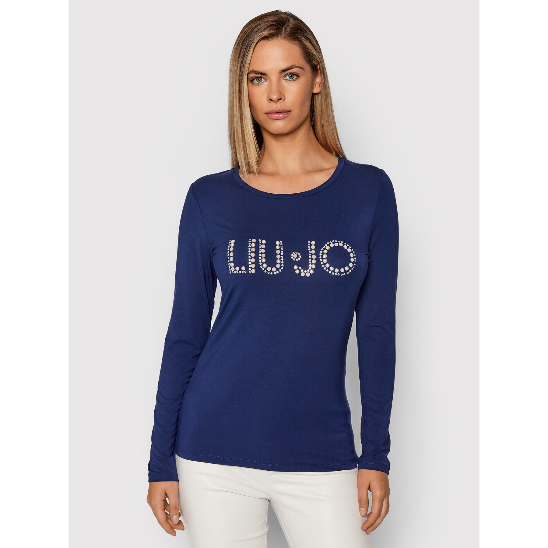 Liu Jo Bluză 5F1039 J7905 Bleumarin Regular Fit - Pled.ro