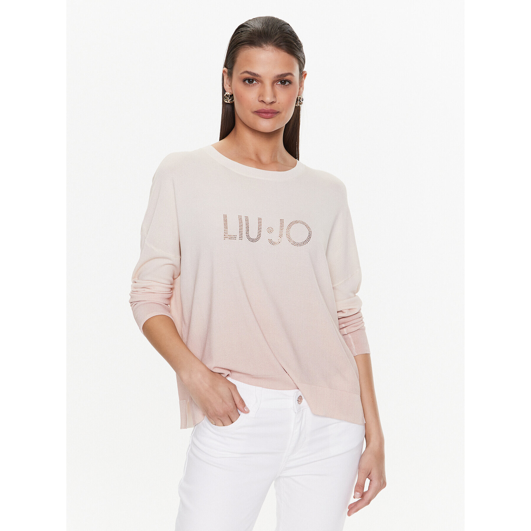 Liu Jo Bluză WA3527 MS52N Écru Regular Fit - Pled.ro