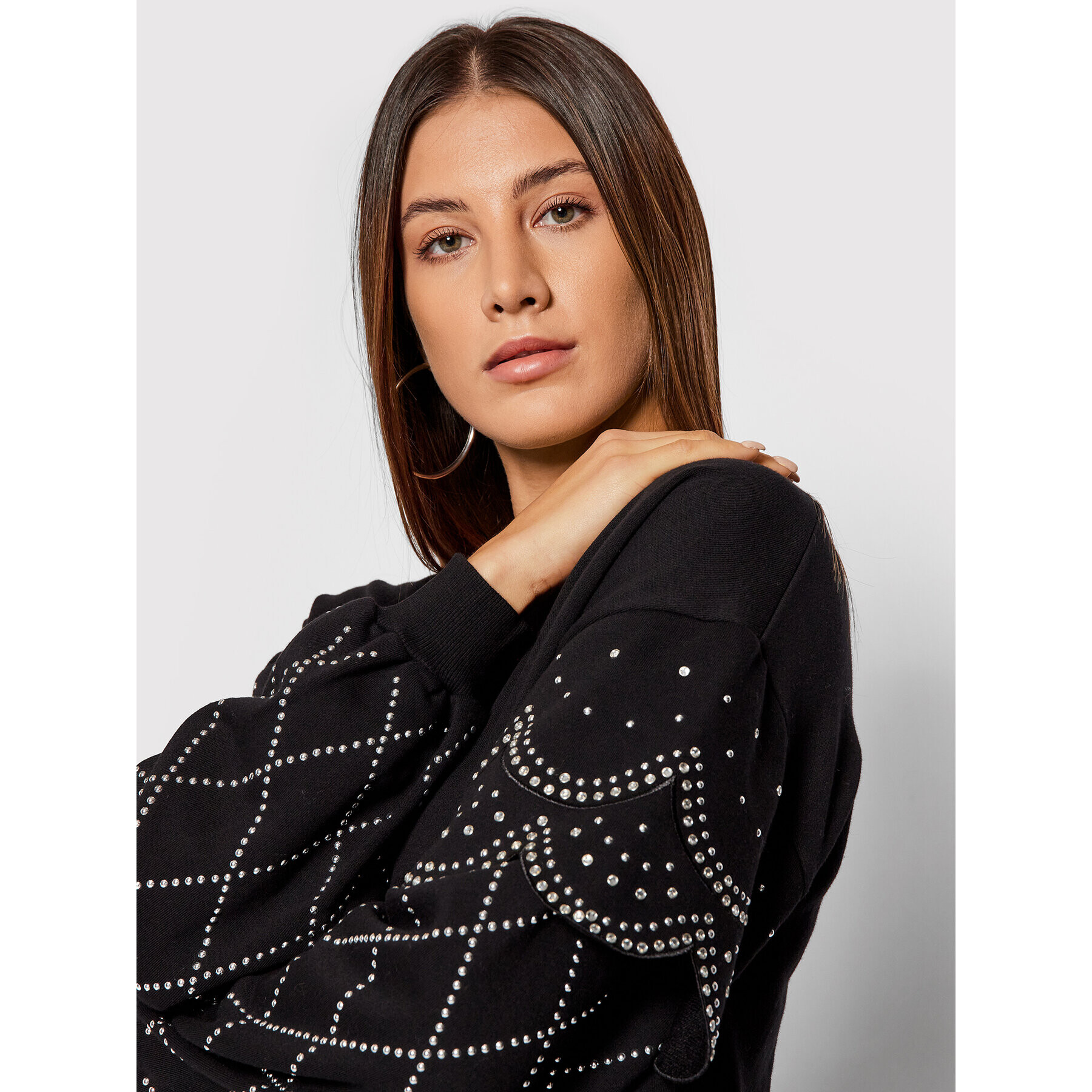 Liu Jo Bluză WF1047 F0835 Negru Relaxed Fit - Pled.ro