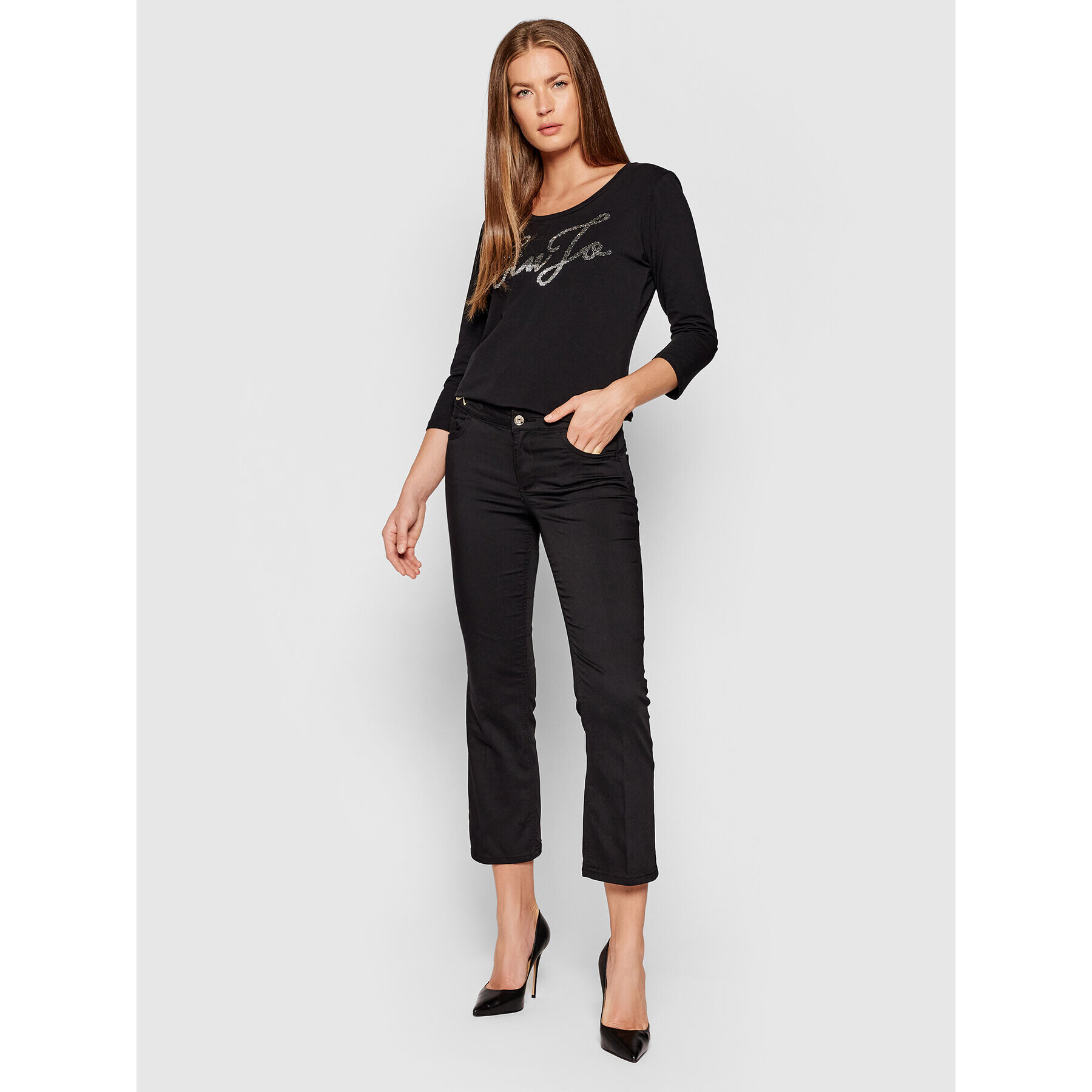 Liu Jo Bluză WF1401 J0088 Negru Regular Fit - Pled.ro