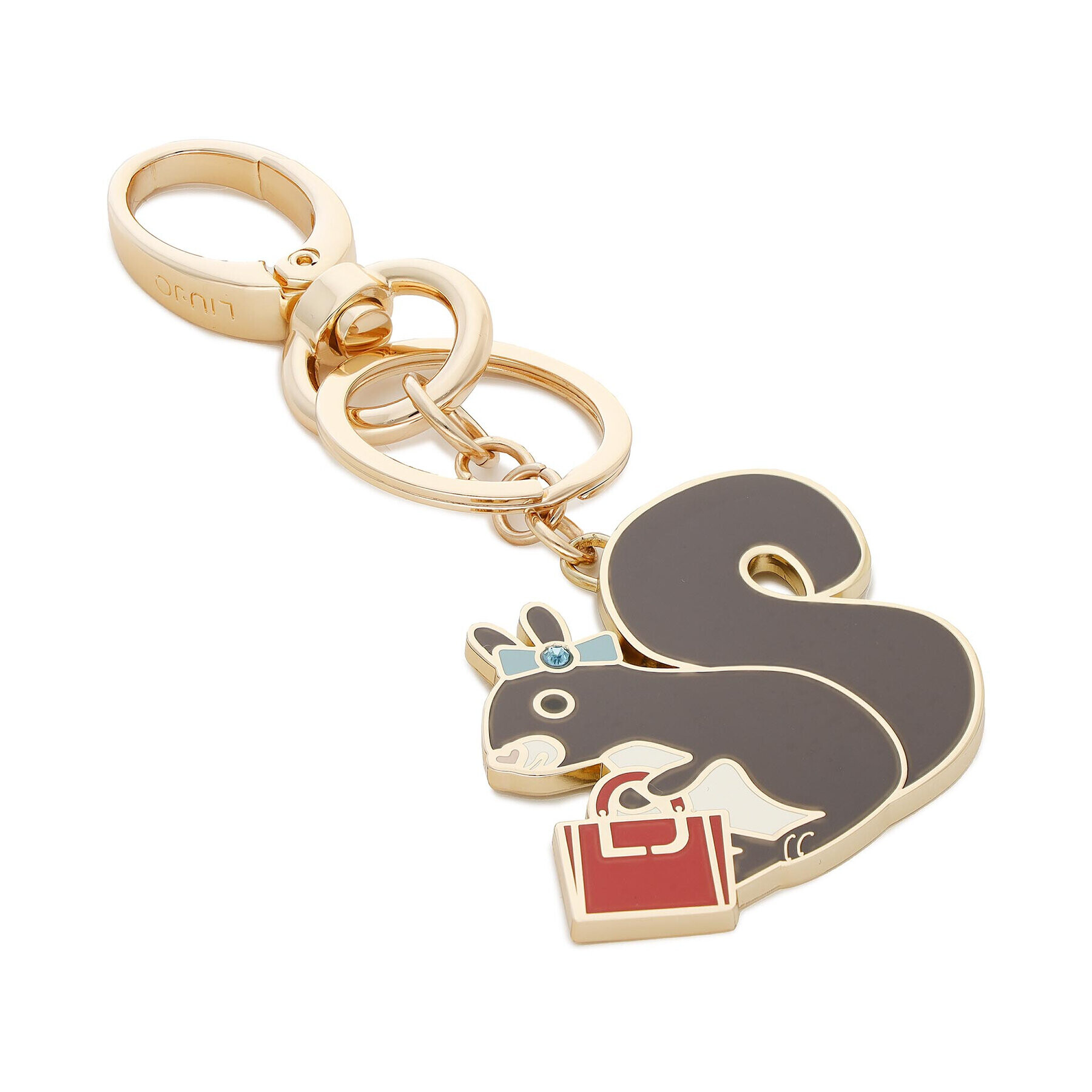 Liu Jo Breloc Key Ring Squirrel AF2059 A0001 Maro - Pled.ro