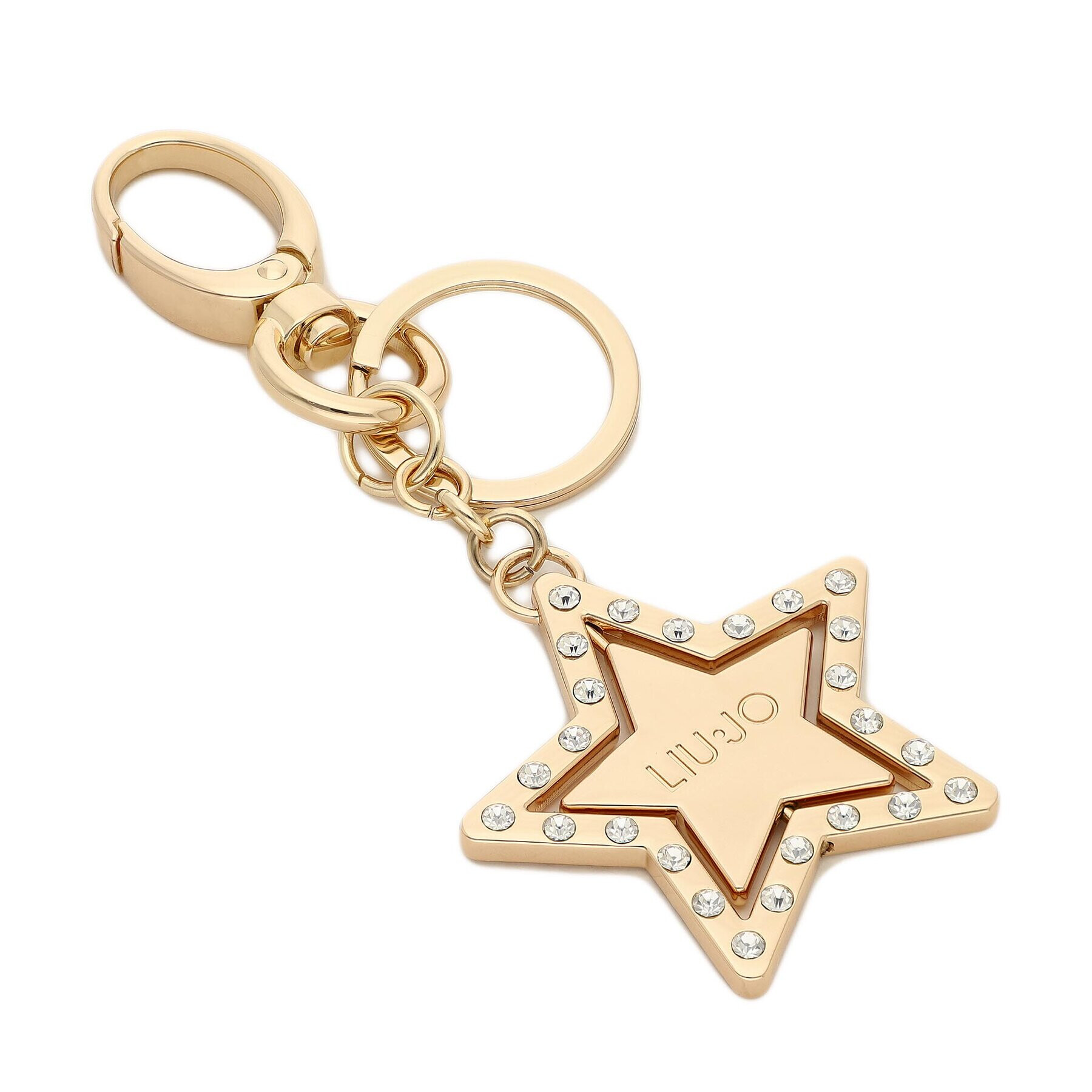 Liu Jo Breloc Key Ring Star AA3124 A0001 Auriu - Pled.ro