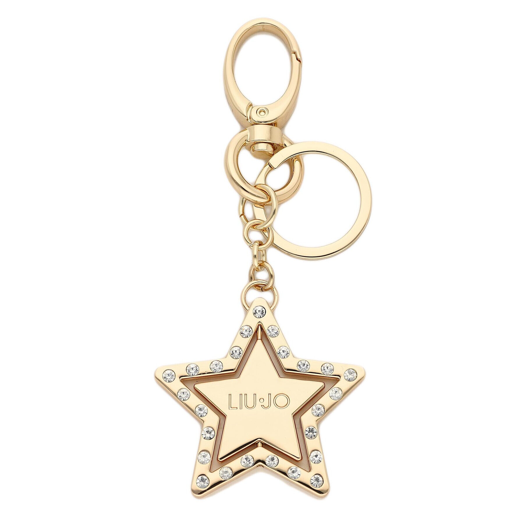 Liu Jo Breloc Key Ring Star AA3124 A0001 Auriu - Pled.ro