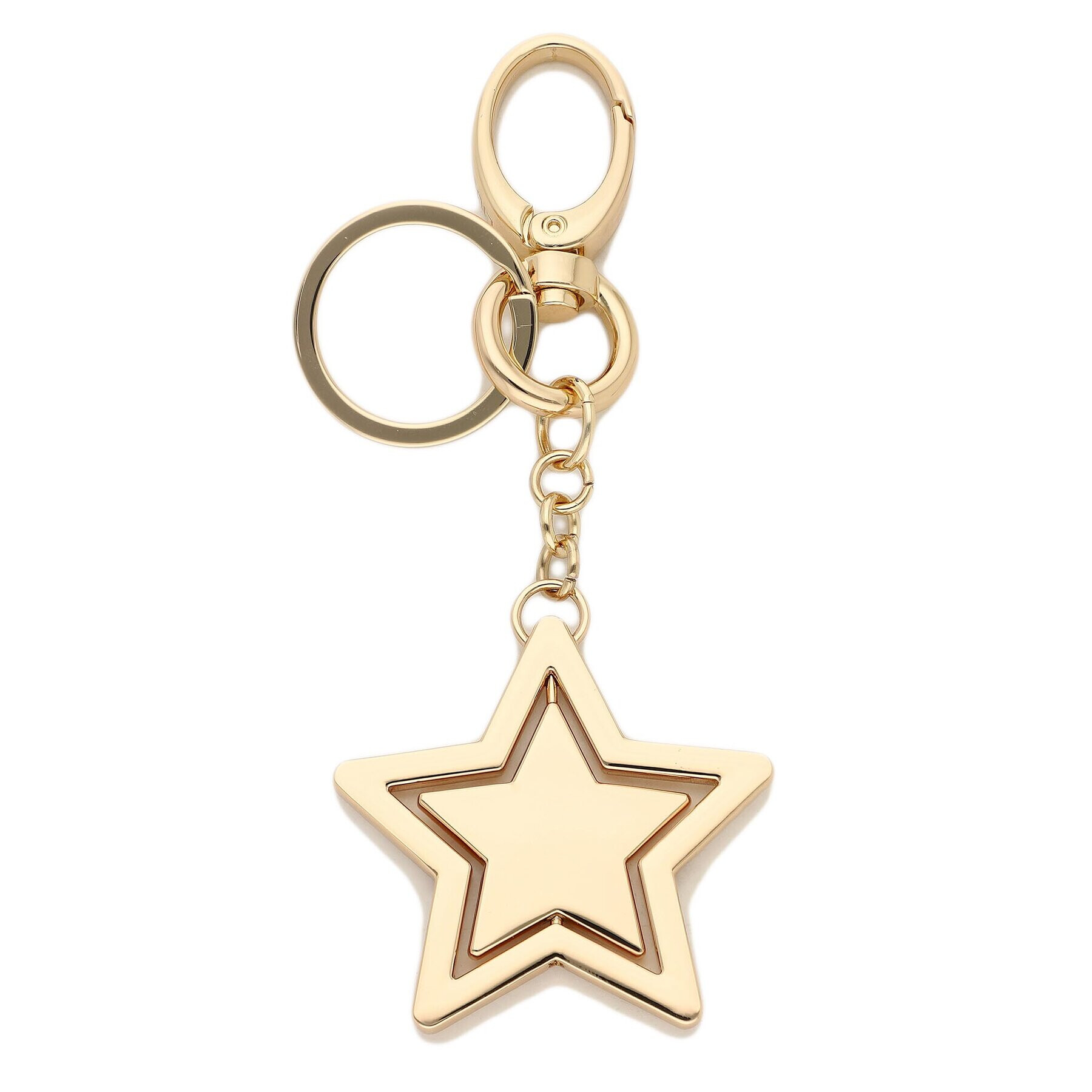 Liu Jo Breloc Key Ring Star AA3124 A0001 Auriu - Pled.ro