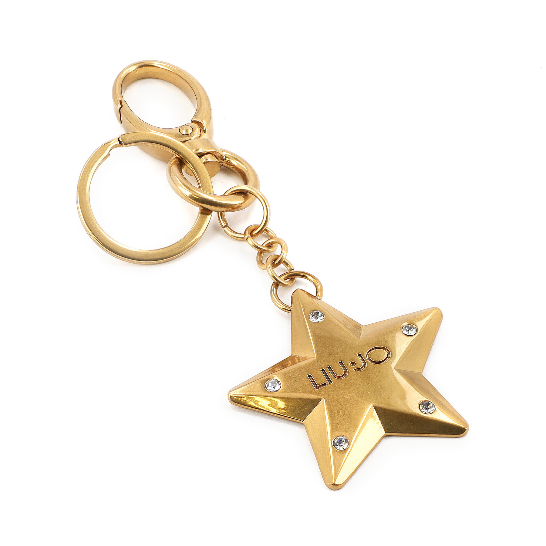 Liu Jo Breloc Key Ring Star NA2165 A0001 Auriu - Pled.ro