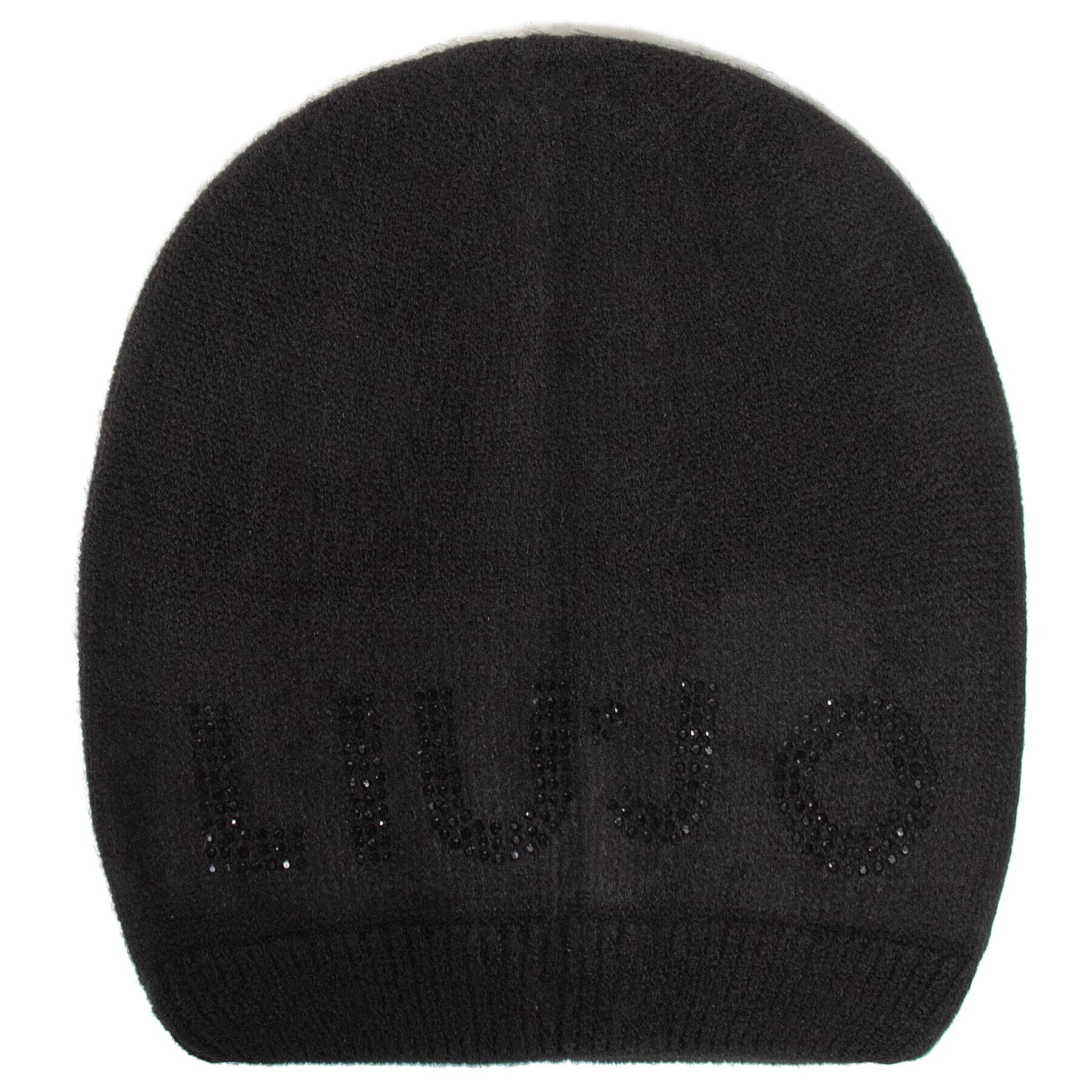 Liu Jo Căciulă Beanie Logo Strass 2F0010 M0300 Negru - Pled.ro