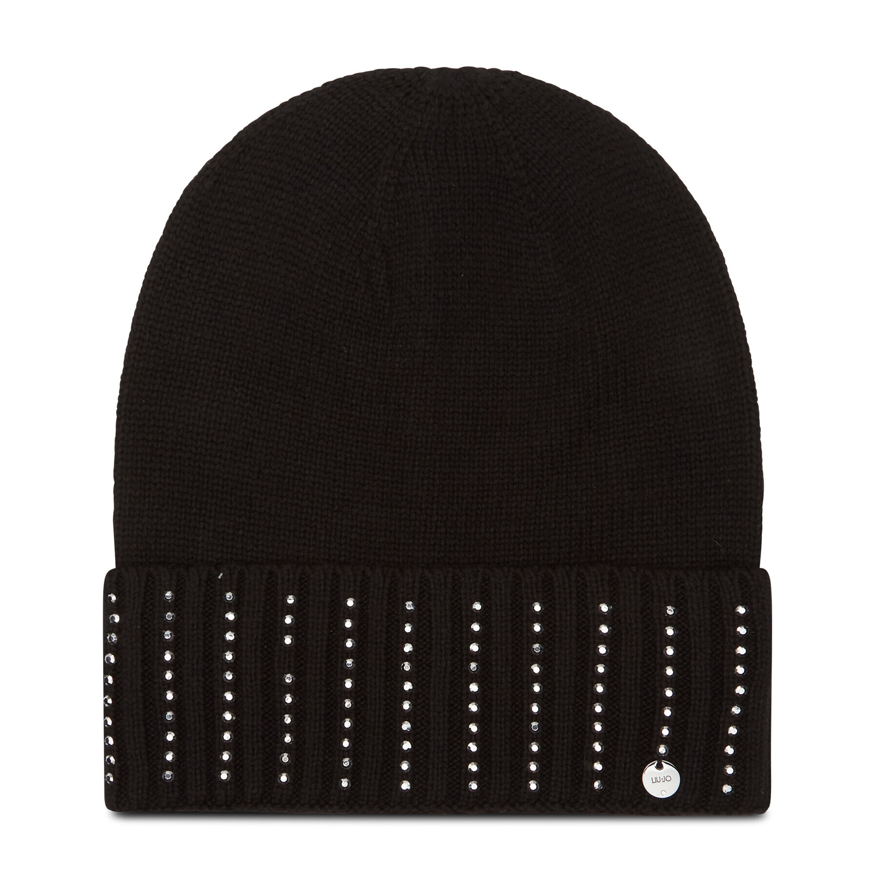 Liu Jo Căciulă Beanie Studs Coste 2F0019 M0300 Negru - Pled.ro