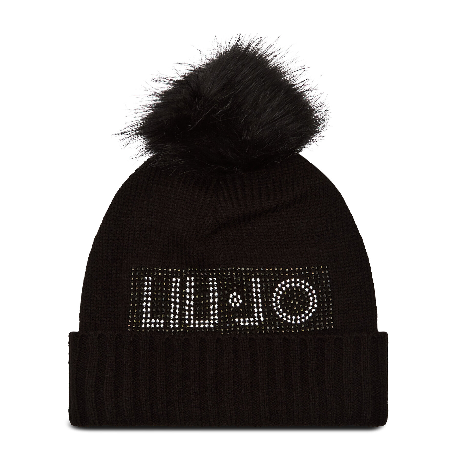 Liu Jo Căciulă Cappello Maglia Log TF0202 MA11L Negru - Pled.ro