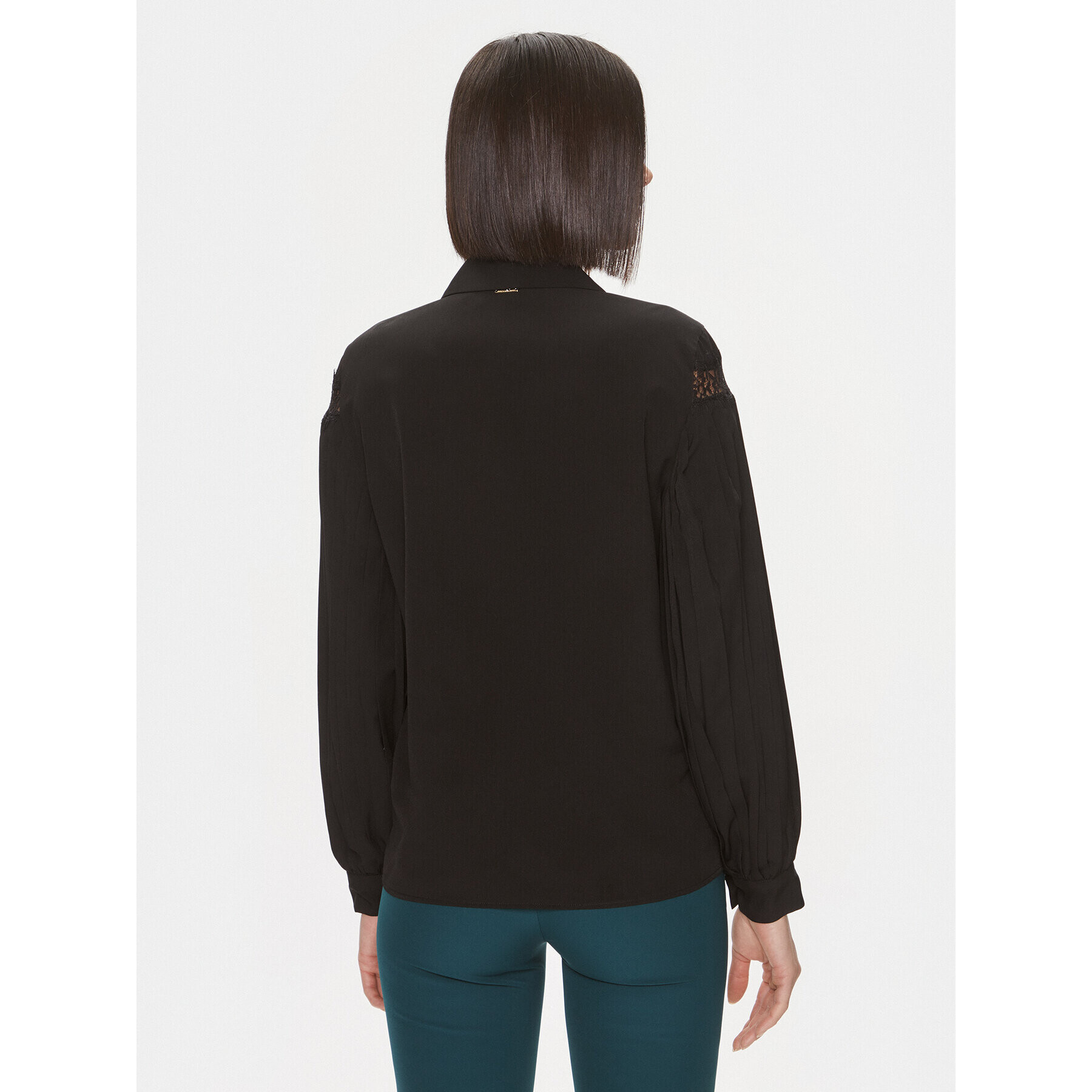 Liu Jo Cămașă MF3137 T9121 Negru Relaxed Fit - Pled.ro