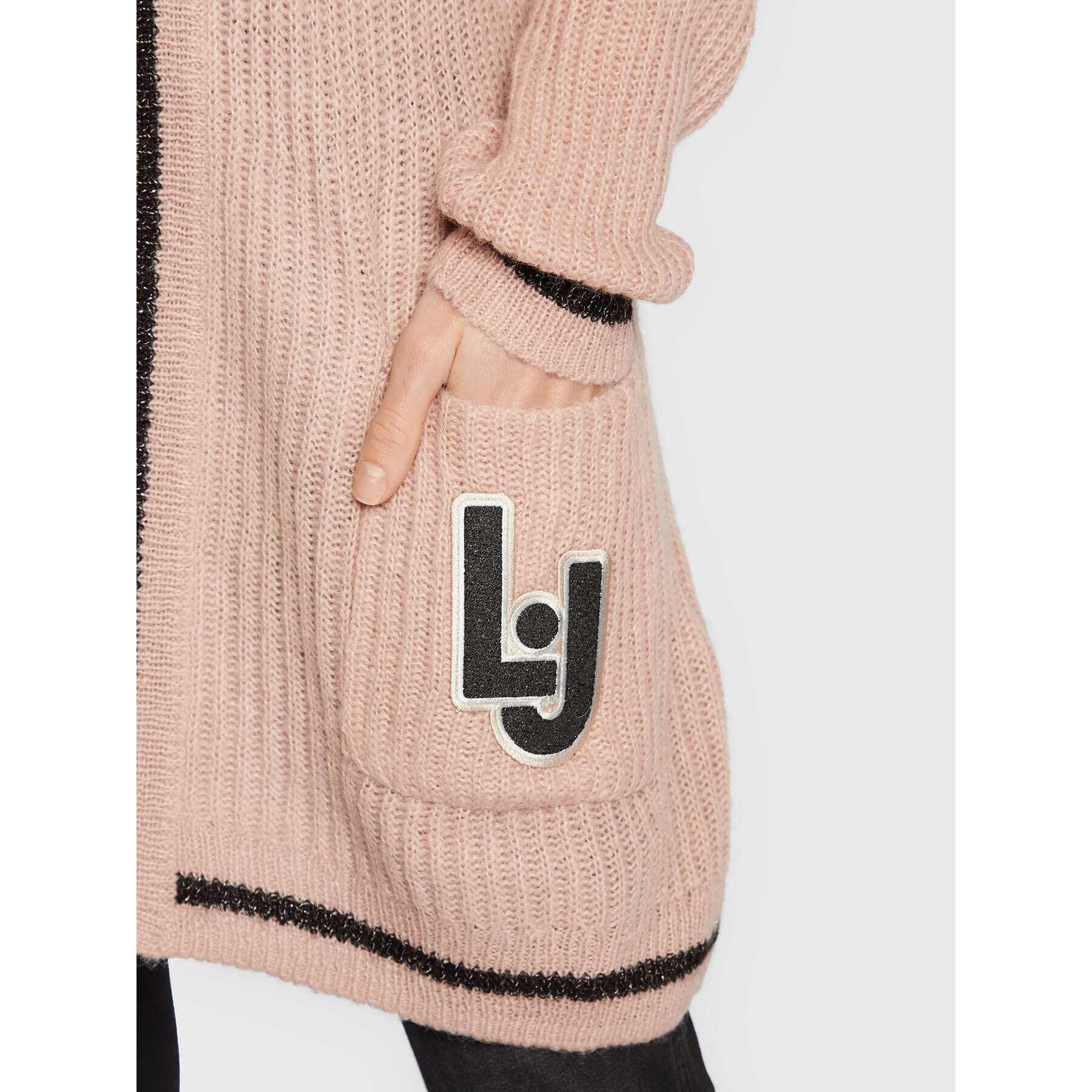 Liu Jo Cardigan 5F2015 MA23L Roz Regular Fit - Pled.ro