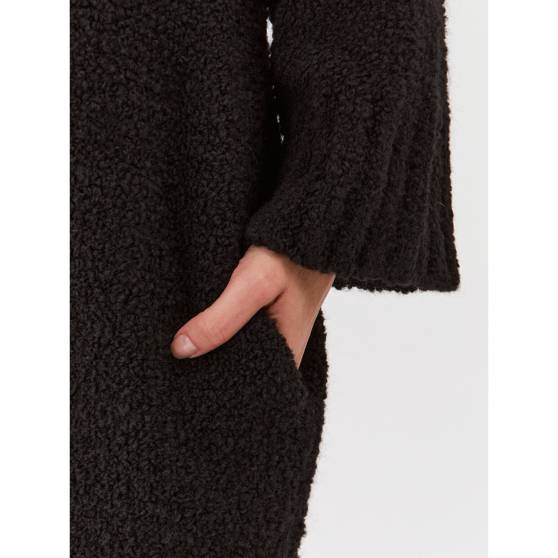 Liu Jo Cardigan MF3166 MA26O Negru Relaxed Fit - Pled.ro