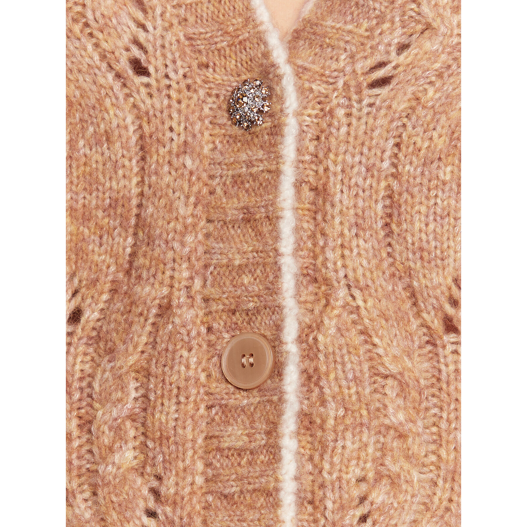 Liu Jo Cardigan WF2271 MA05N Bej Regular Fit - Pled.ro