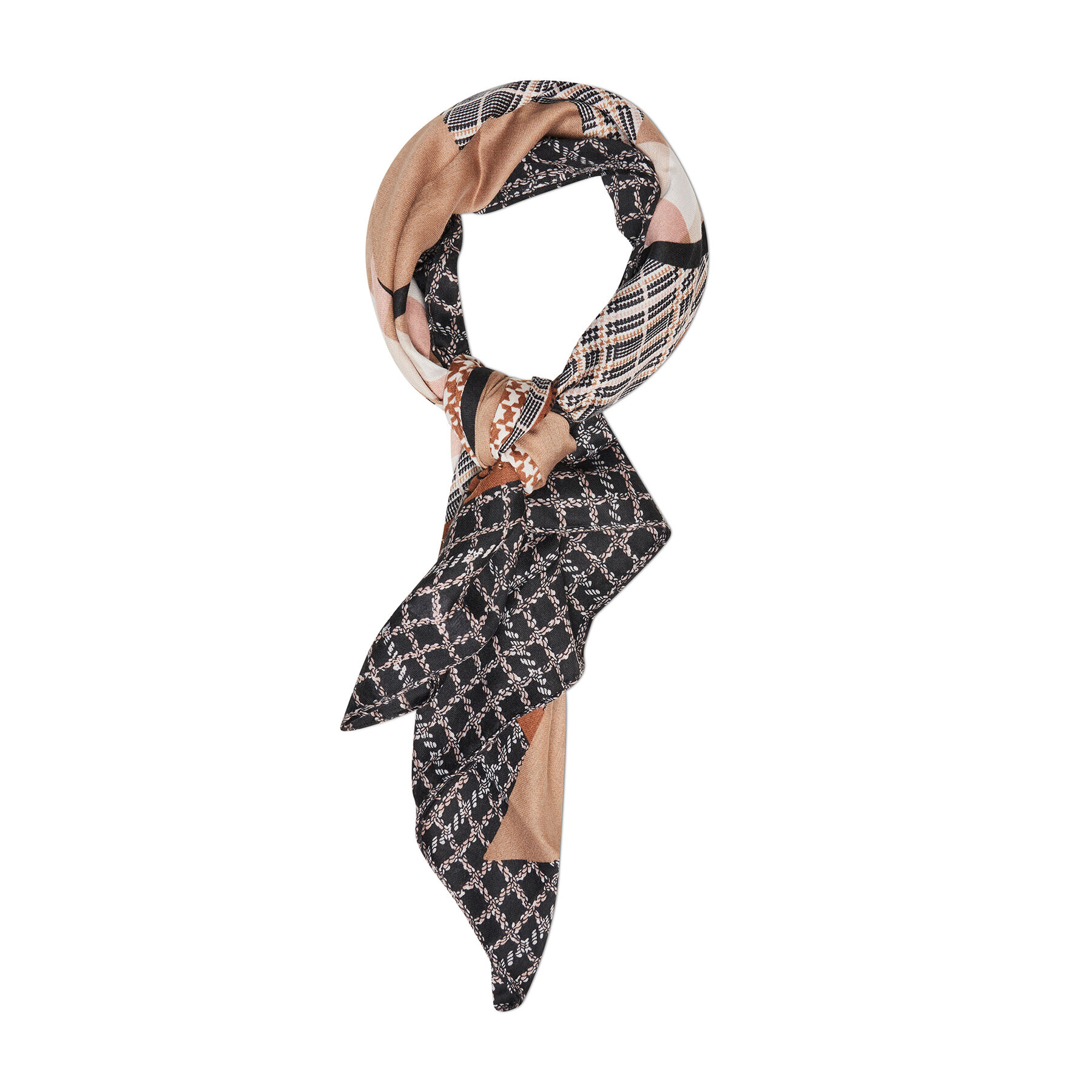 Liu Jo Eșarfă Ecs Foulard 3F1108 T0300 Maro - Pled.ro