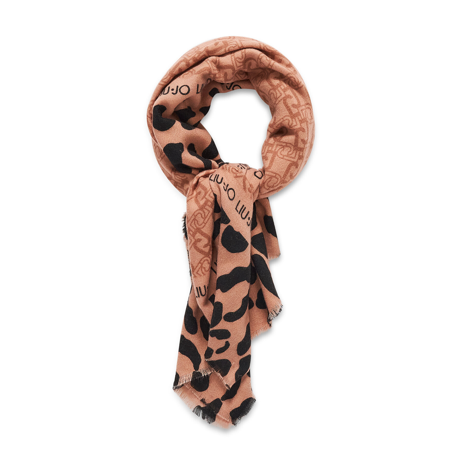 Liu Jo Eșarfă Foulard 120x120 Macr 3F1096 T0300 Roz - Pled.ro