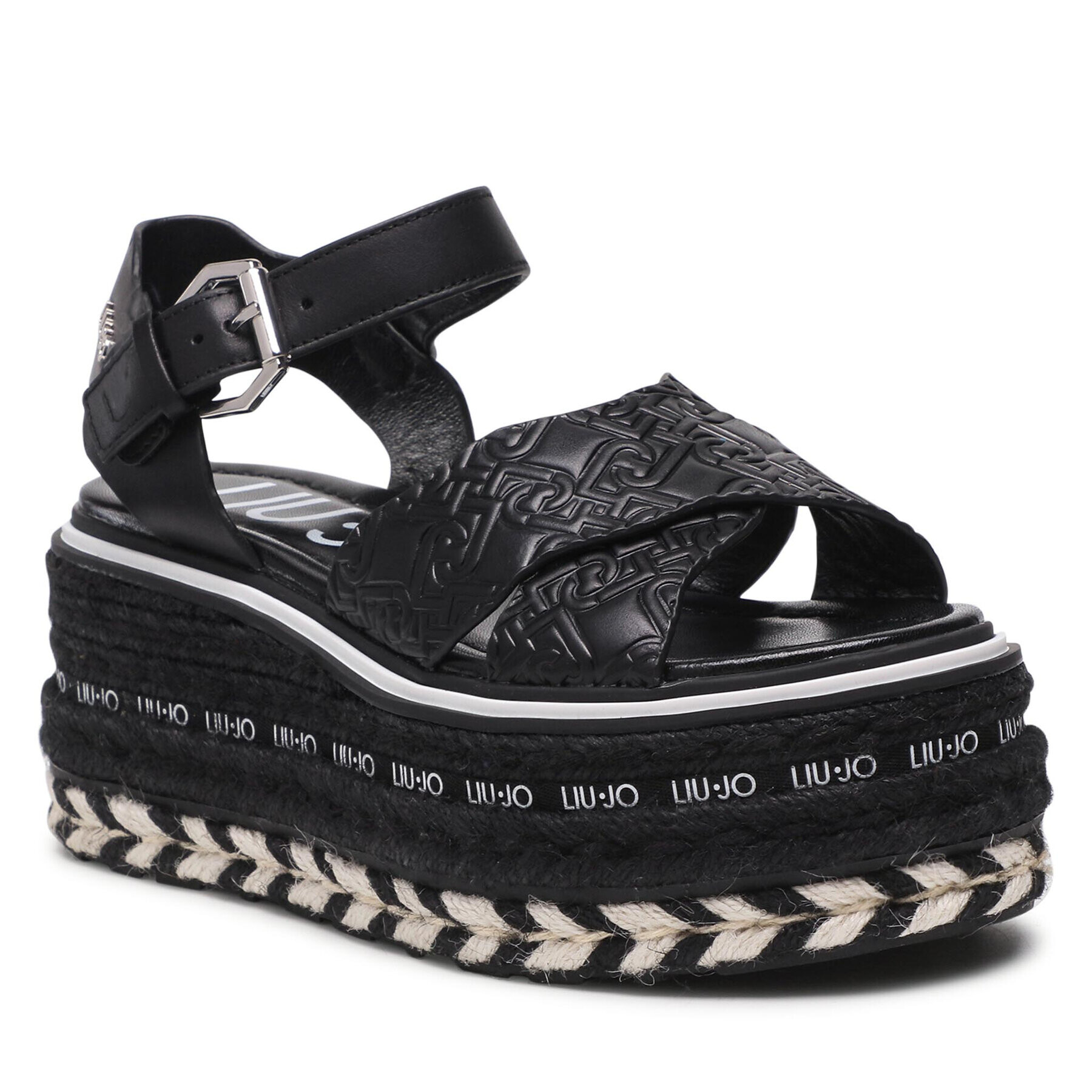 Liu Jo Espadrile Noemi 03 SA2181 P0102 Negru - Pled.ro