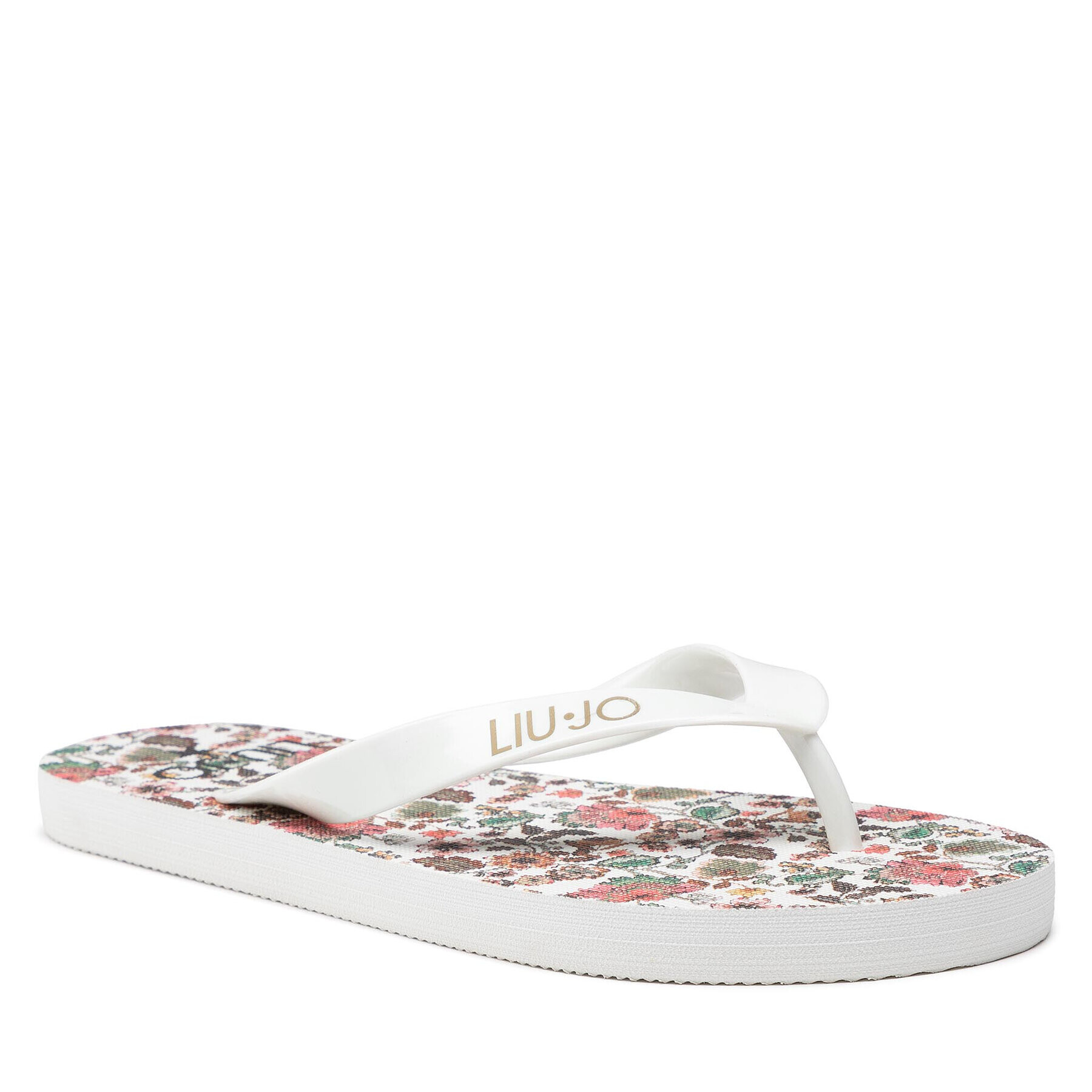 Liu Jo Flip flop Ciabattina Bassa Bea VA2150 E0396 Alb - Pled.ro