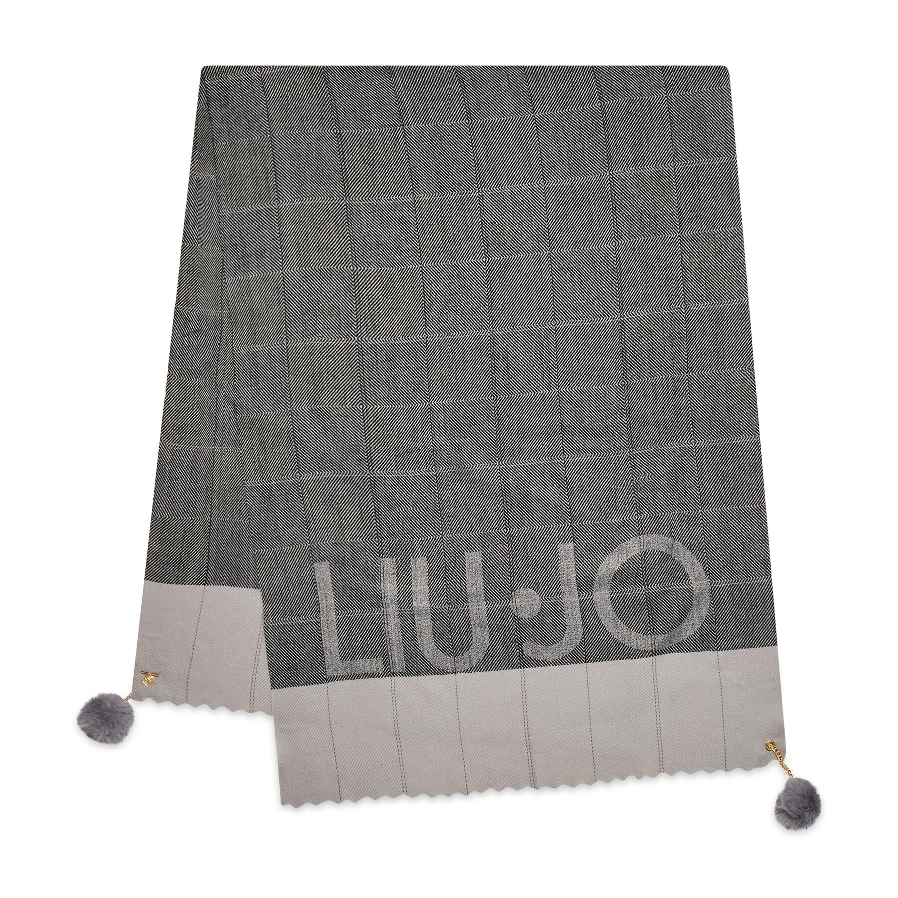 Liu Jo Fular 2F2027 T0300 Gri - Pled.ro