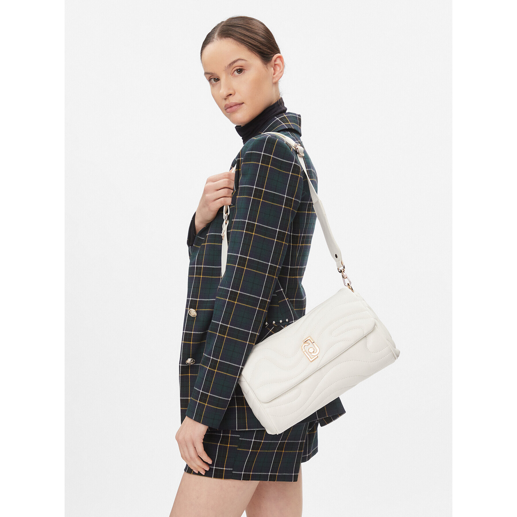 Liu Jo Geantă Ecs M Crossbody AA4264 E0036 Alb - Pled.ro