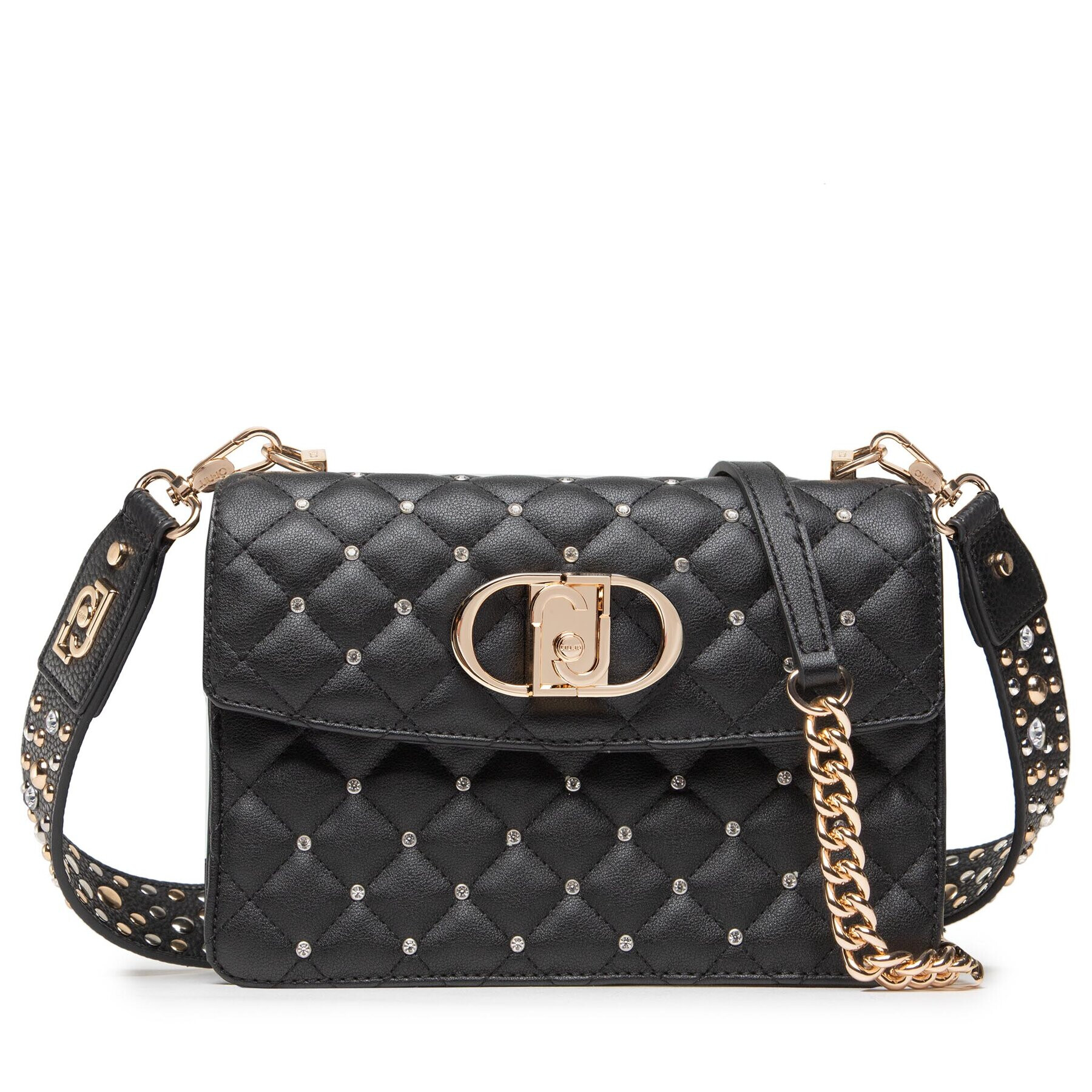 Liu Jo Geantă Ecs M Crossbody NF2230 E0041 Negru - Pled.ro