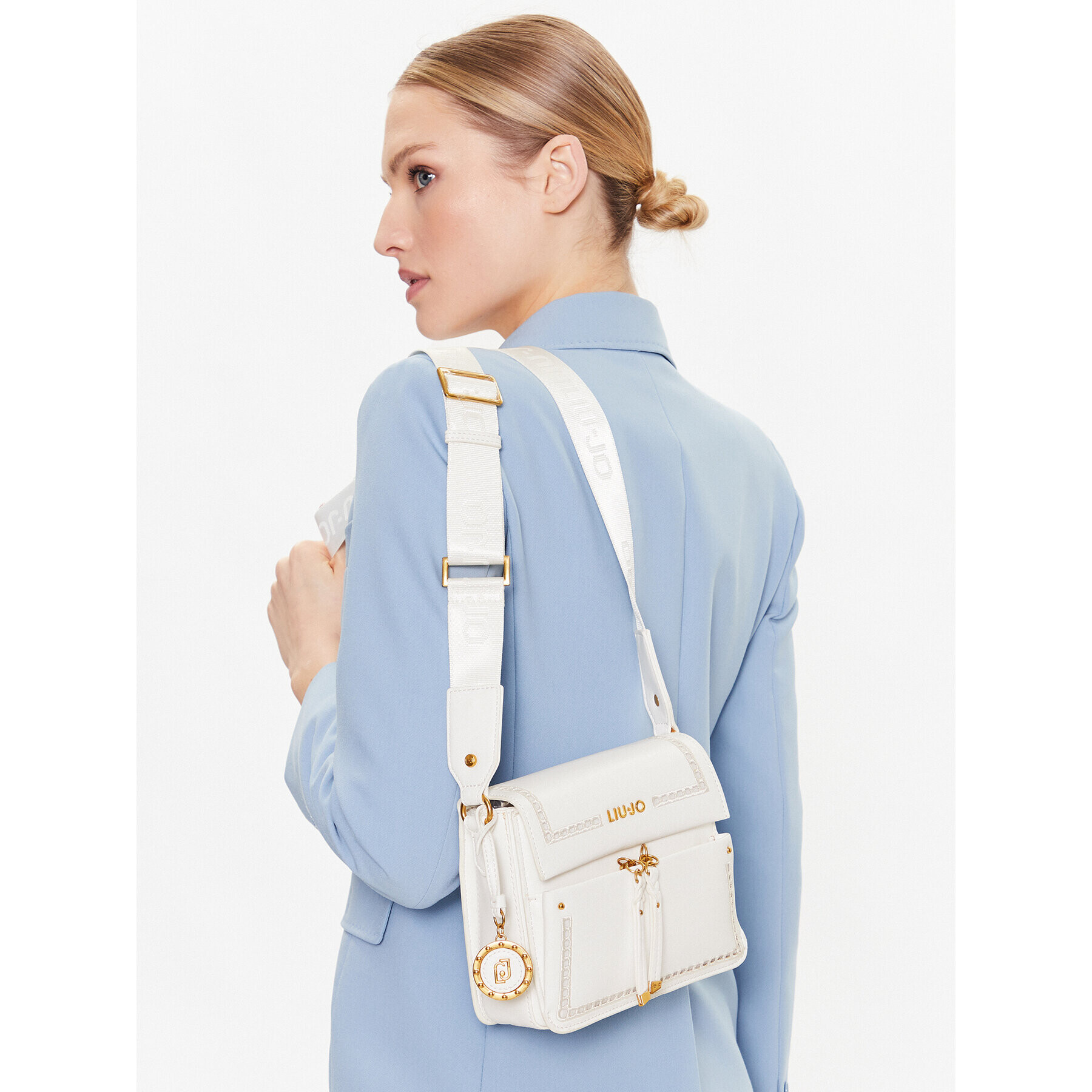 Liu Jo Geantă Ecs S Crossbody AA3086 E0050 Alb - Pled.ro