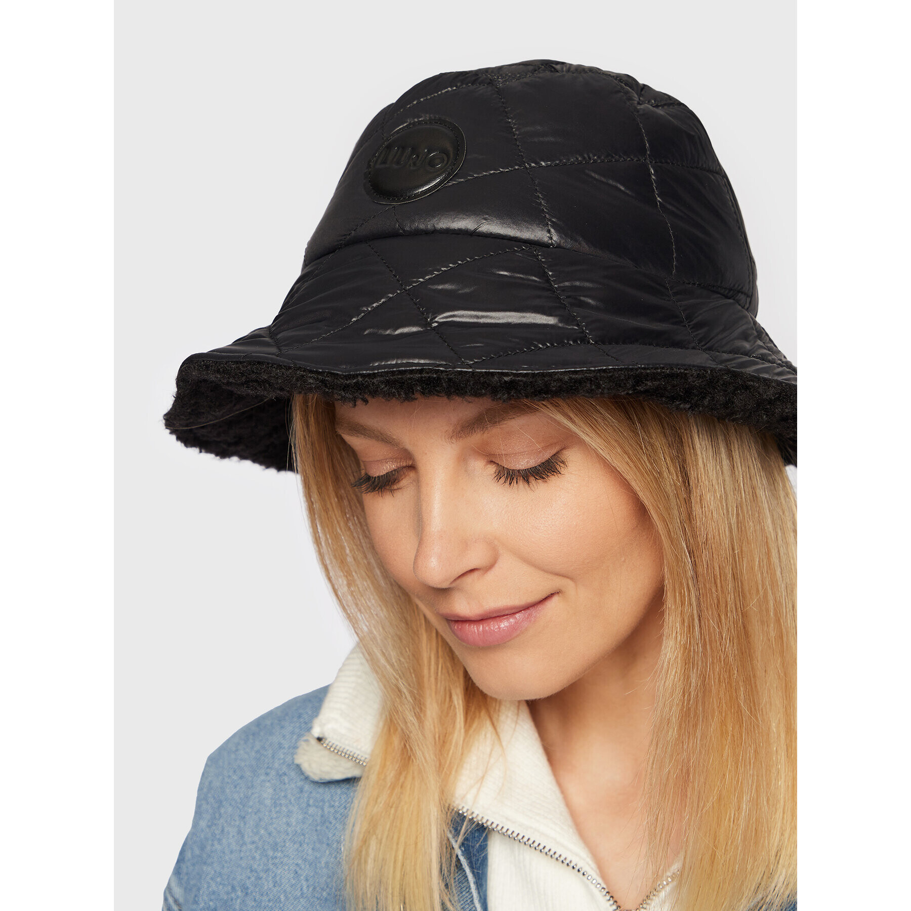 Liu Jo Pălărie Bucket Teddy 3F2075 T0300 Negru - Pled.ro