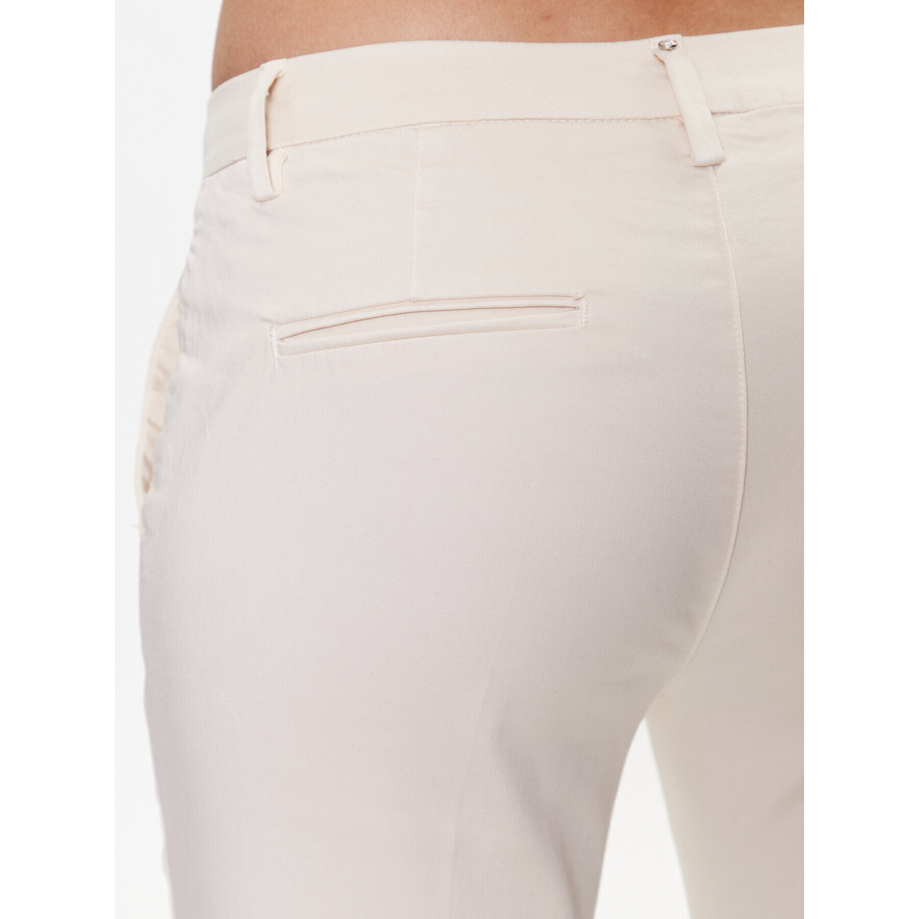 Liu Jo Pantaloni chino WA3234 T9257 Écru Regular Fit - Pled.ro