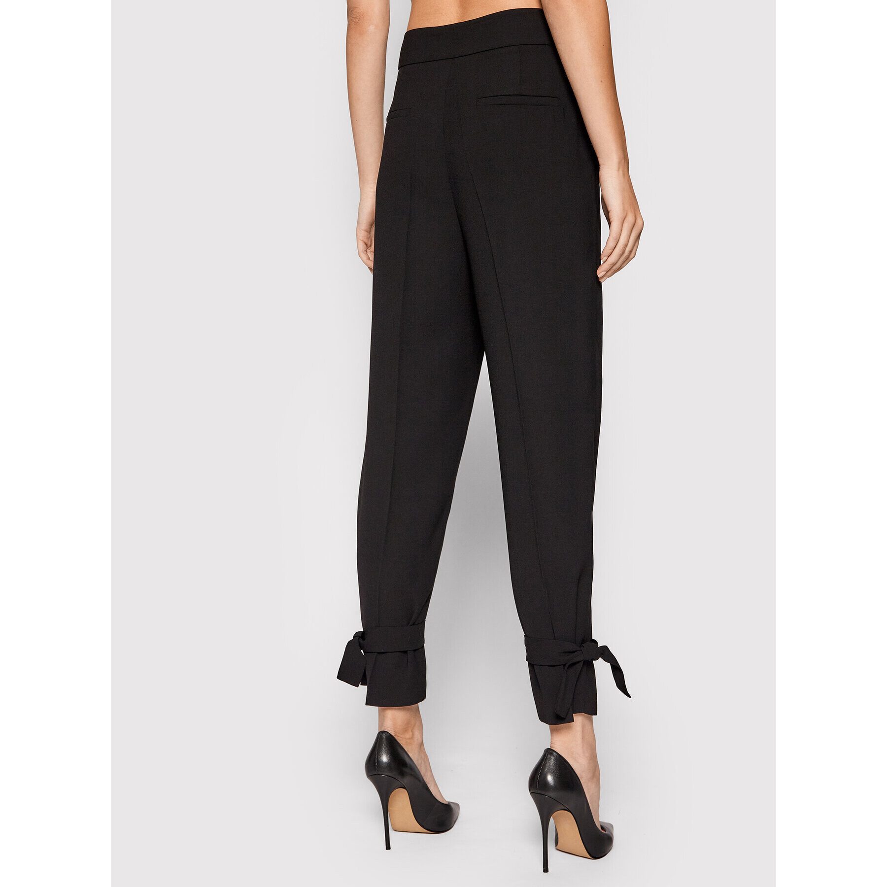 Liu Jo Pantaloni din material CF1024 T5019 Negru Regular Fit - Pled.ro