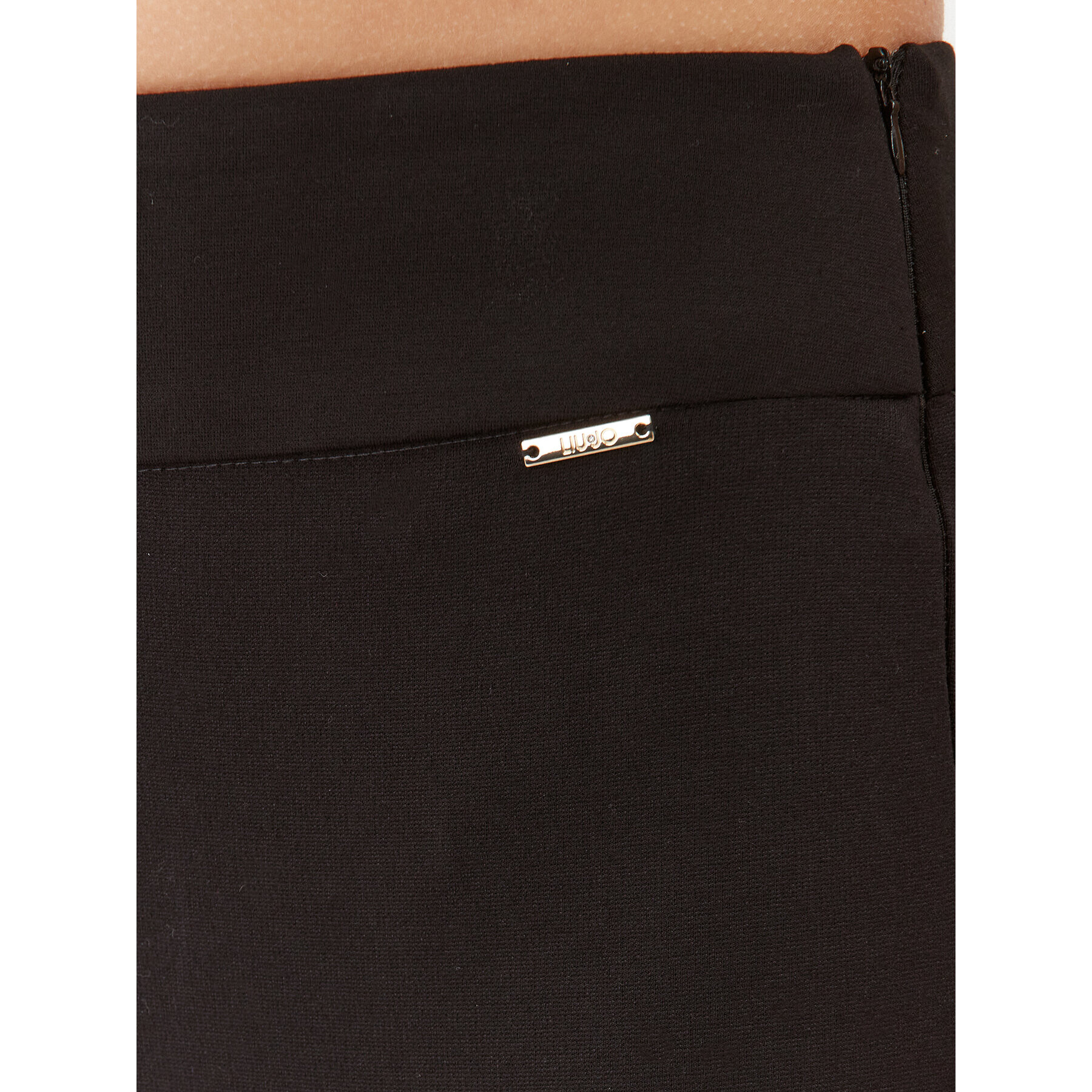 Liu Jo Pantaloni din material MF3100 J9189 Negru Slim Fit - Pled.ro