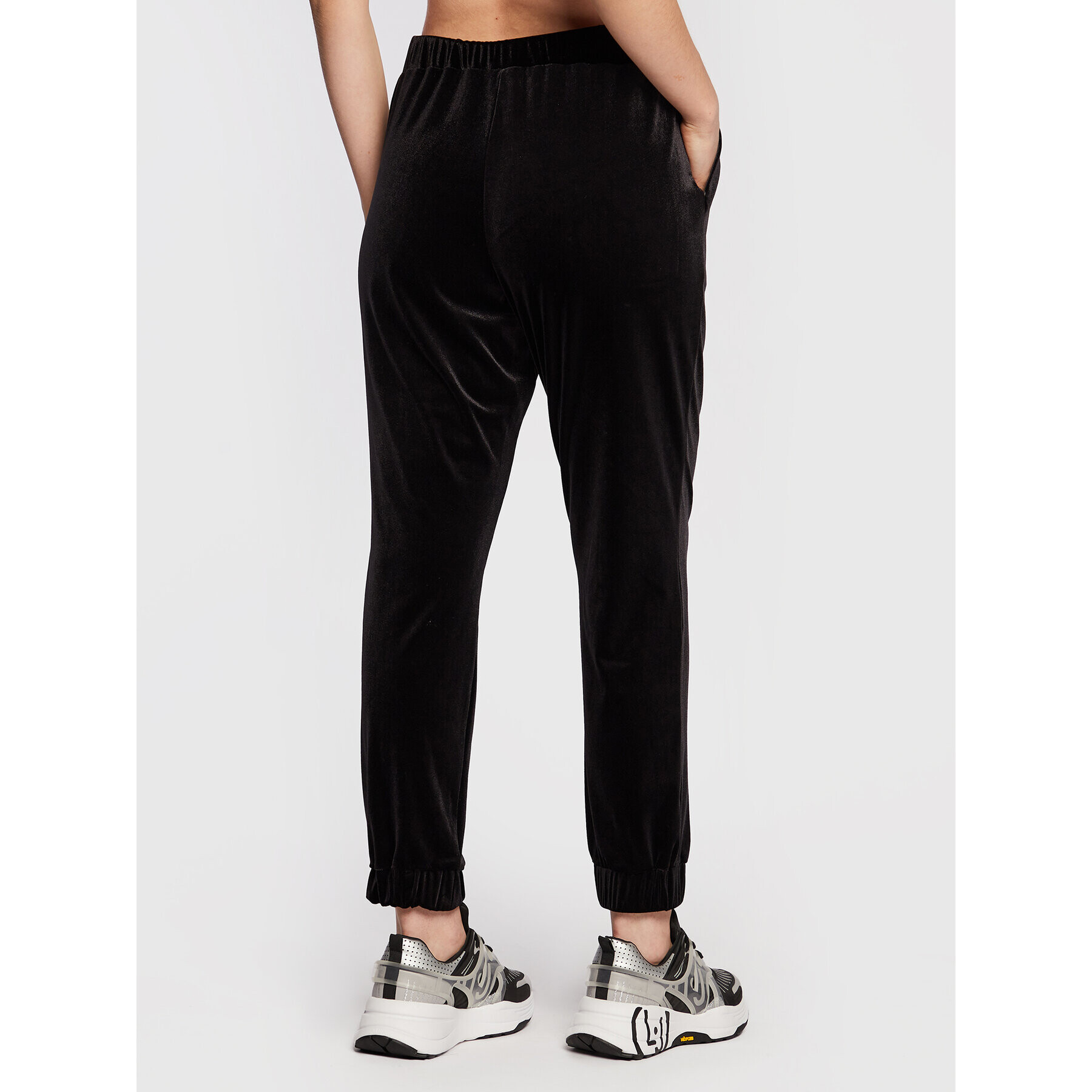 Liu Jo Pantaloni trening 5F2067 J6510 Negru Regular Fit - Pled.ro