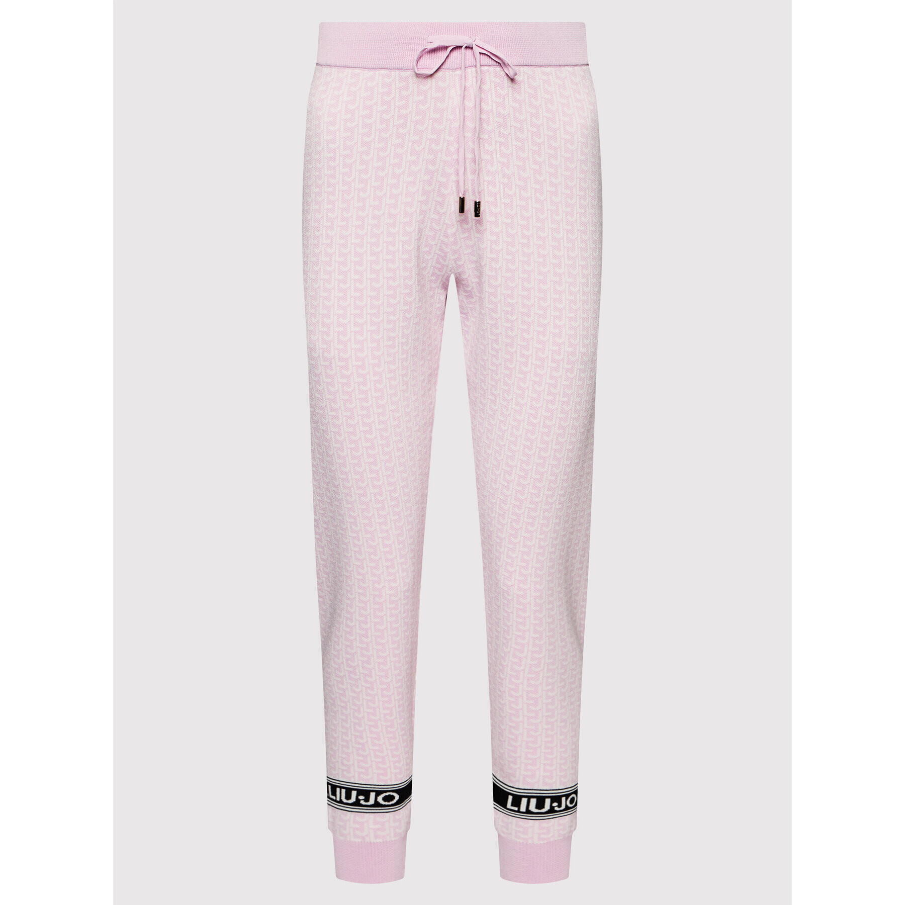 Liu Jo Pantaloni tricotați TA2257 MA16M Roz Regular Fit - Pled.ro