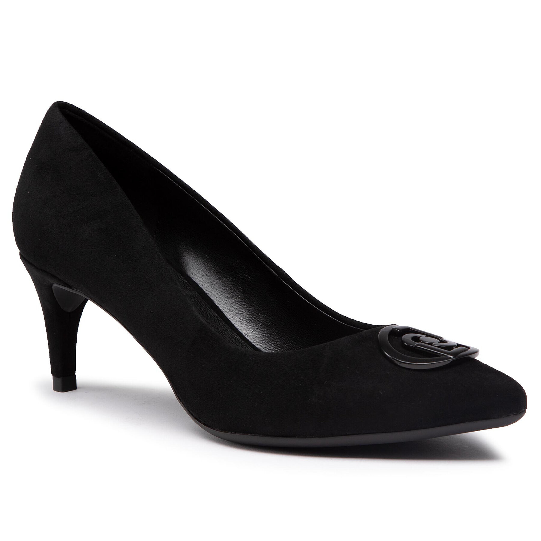 Liu Jo Pantofi cu toc subțire Katia 2 SF0095 P0021 Negru - Pled.ro