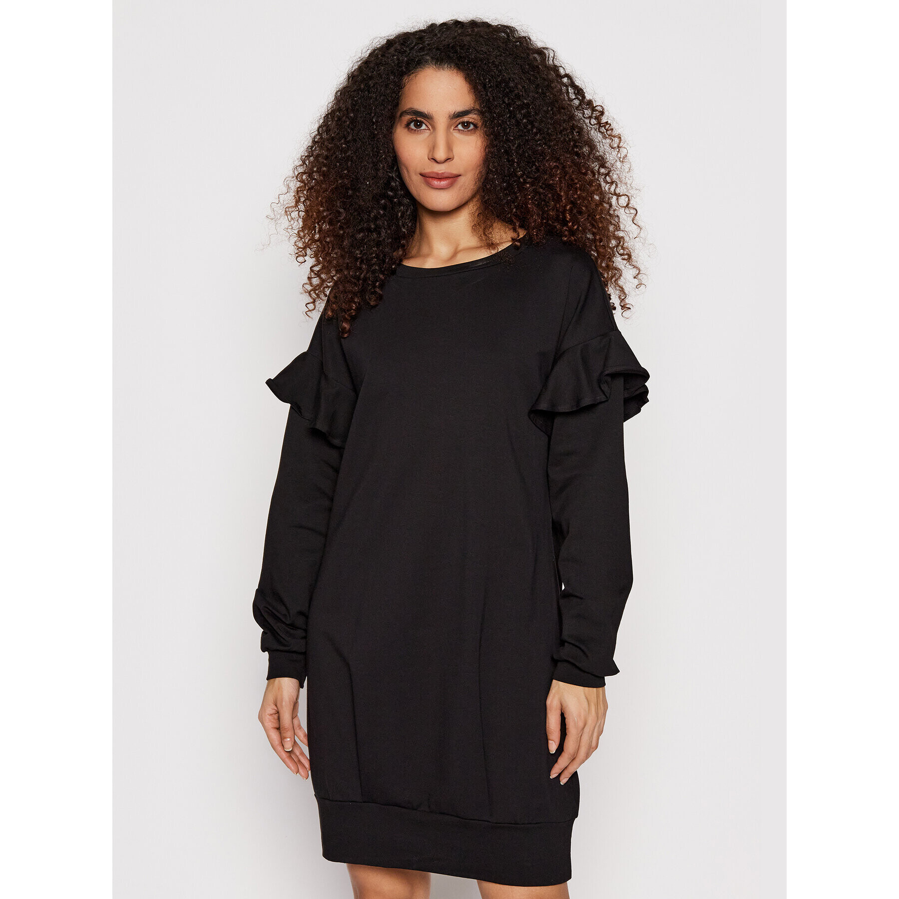 Liu Jo Rochie tricotată 5A2019 F0090 Negru Relaxed Fit - Pled.ro