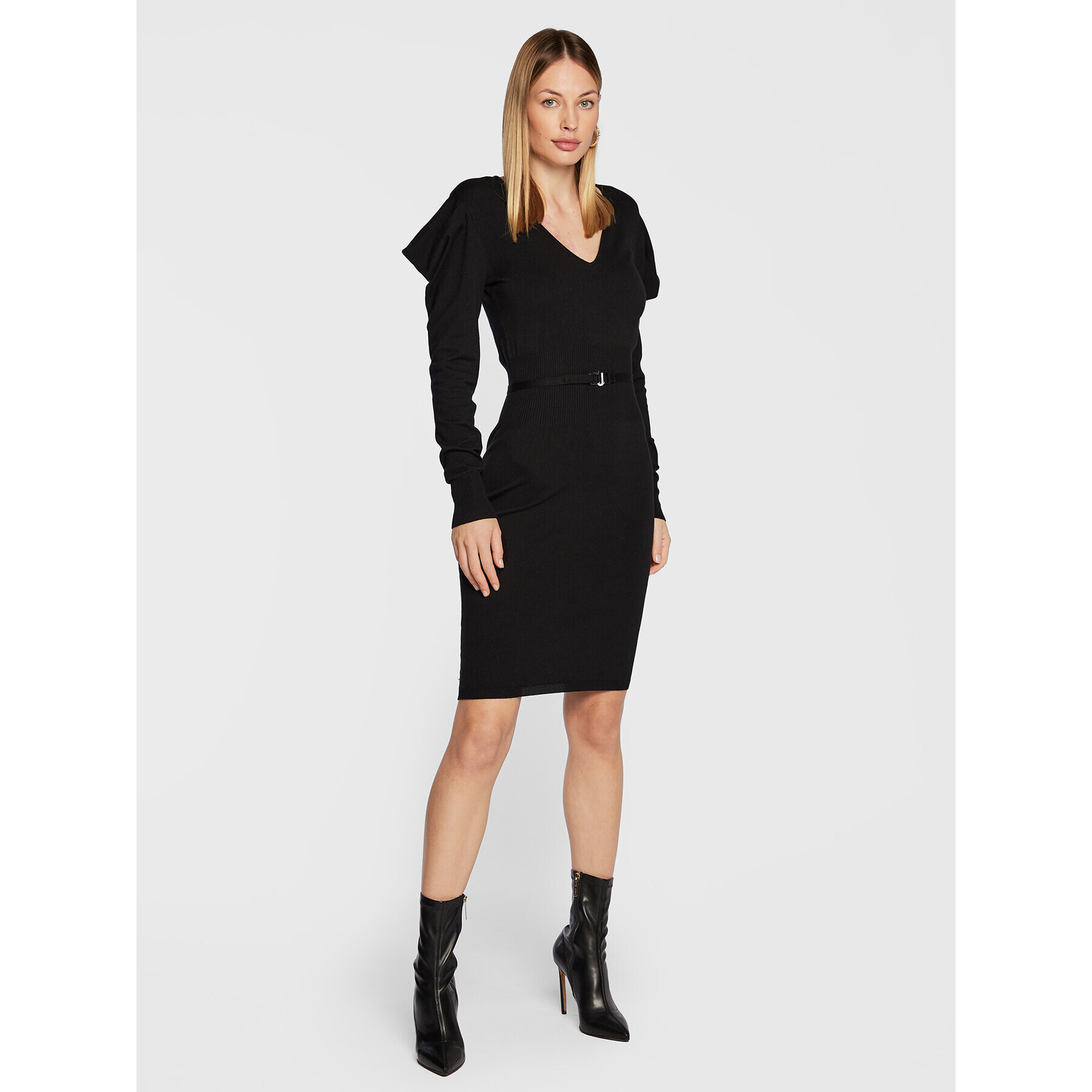 Liu Jo Rochie tricotată CF2099 MS99E Negru Regular Fit - Pled.ro