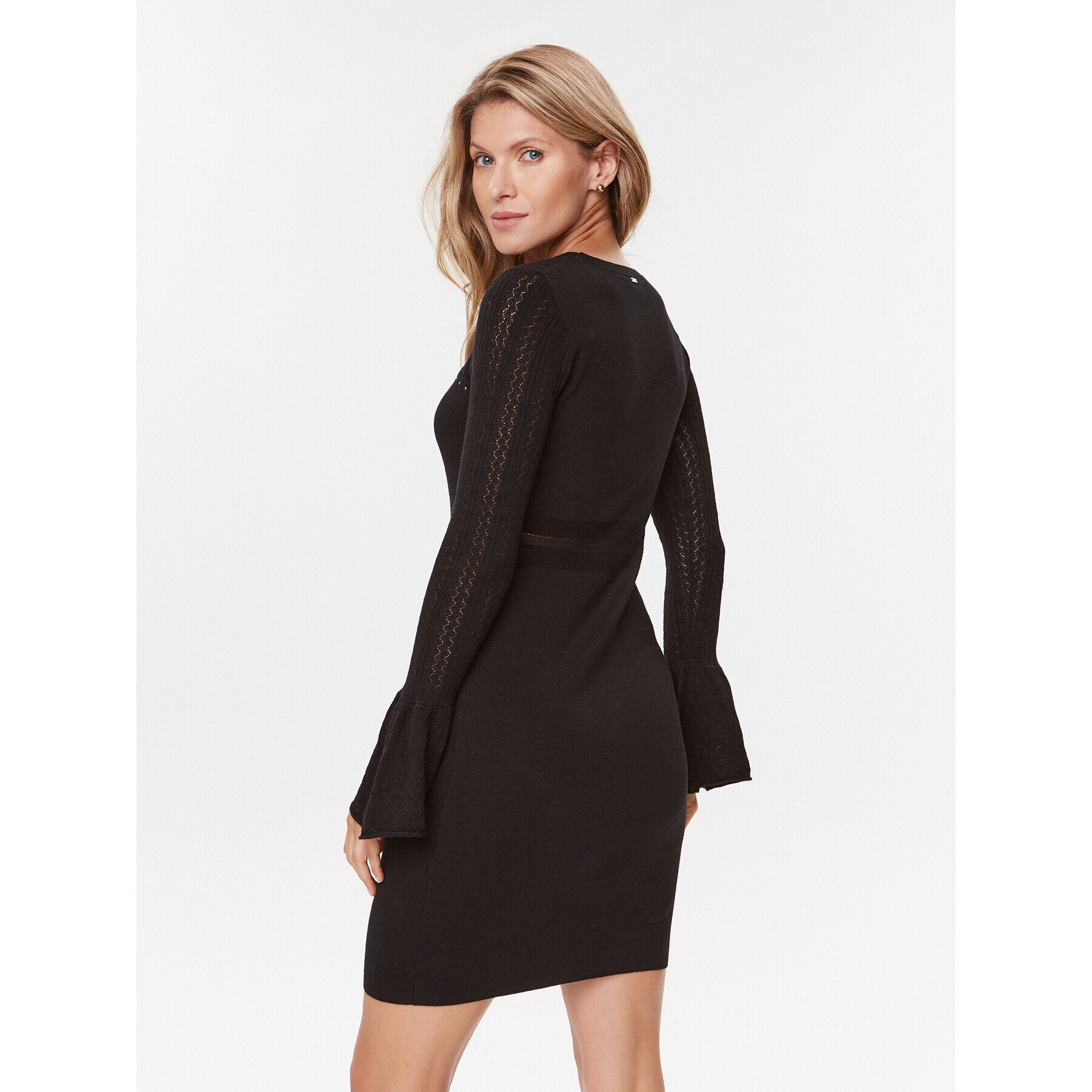 Liu Jo Rochie tricotată MF3090 MS49I Negru Slim Fit - Pled.ro