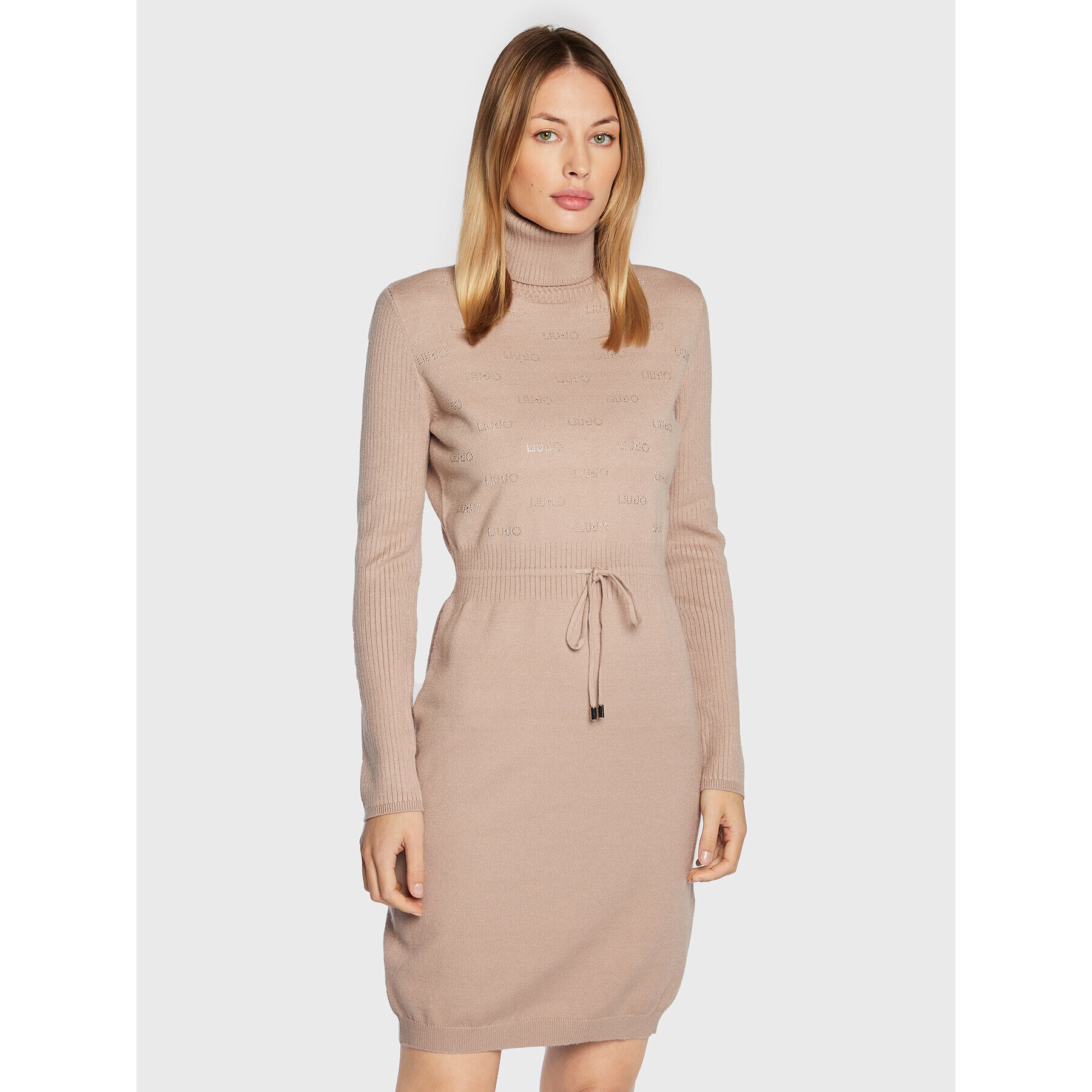 Liu Jo Rochie tricotată TF2197 MA63M Bej Regular Fit - Pled.ro