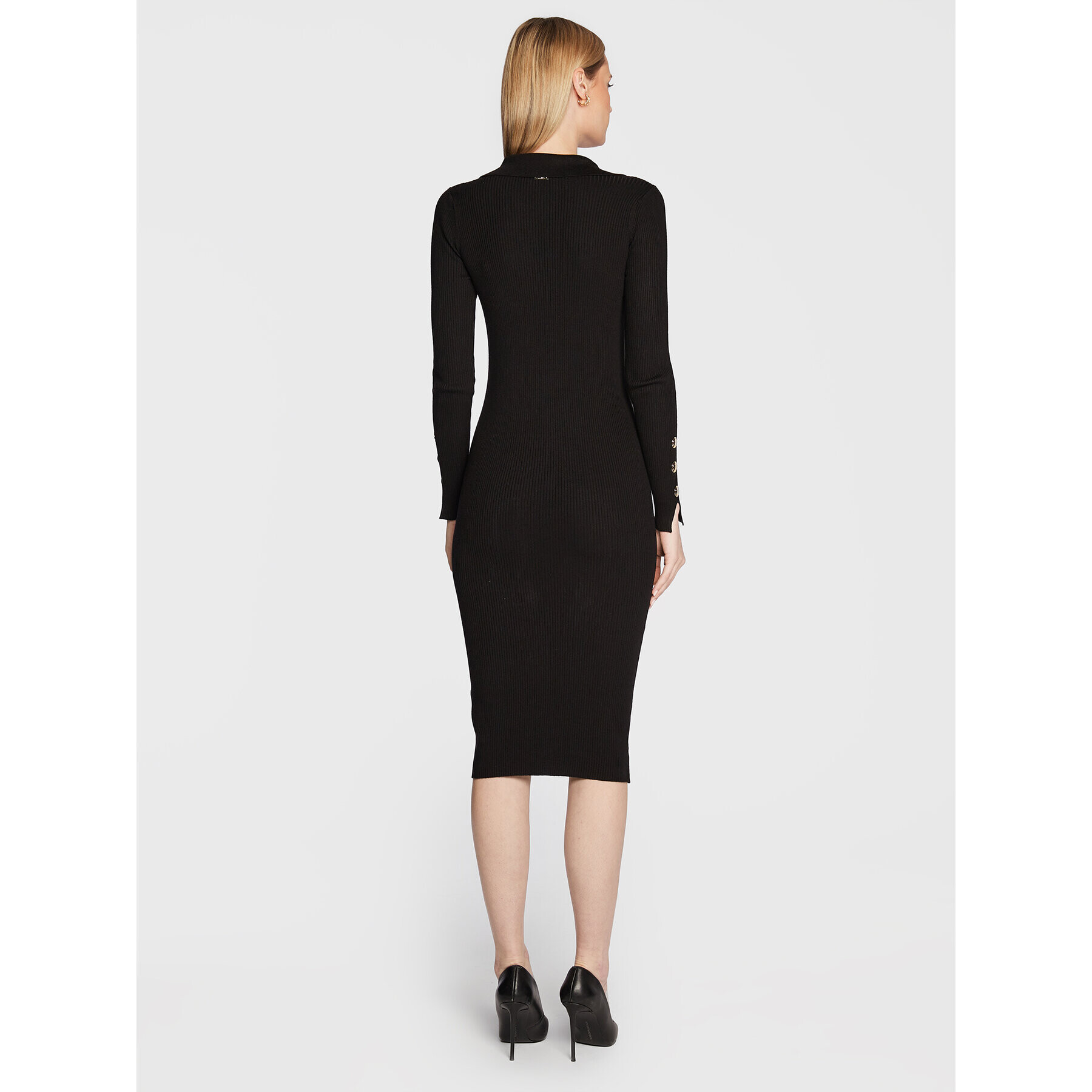 Liu Jo Rochie tricotată WF2282 MS49I Negru Slim Fit - Pled.ro