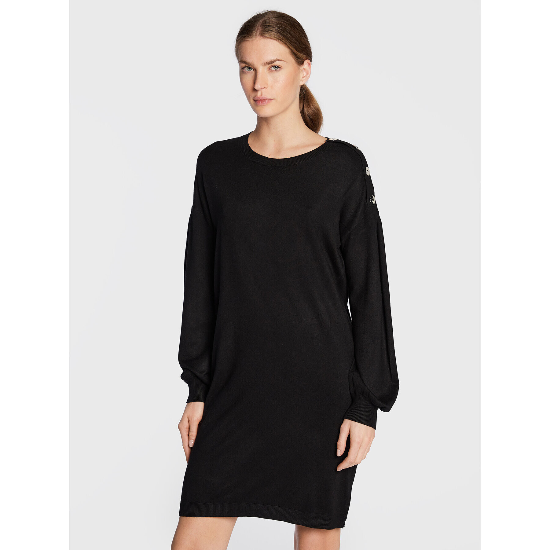 Liu Jo Rochie tricotată WF2441 MA49I Negru Regular Fit - Pled.ro